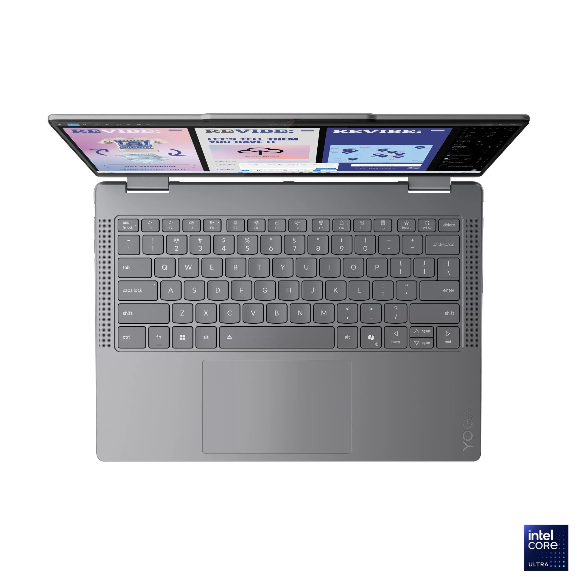 Lenovo Yoga 7 2-in-1 14ILL10 83JQ00DKPH Laptop (Luna Grey) | 14" 2.8K WQXGA+ (2880x1800) OLED 120Hz | Core Ultra 7 258V | 32GB RAM | 1TB SSD | Intel Arc Graphics 140V | Win11 Home | MS Office Home 2024 + MS 365 Basic + Yoga Pen+Yoga Slim Mouse+Yoga Sleeve - Image 4