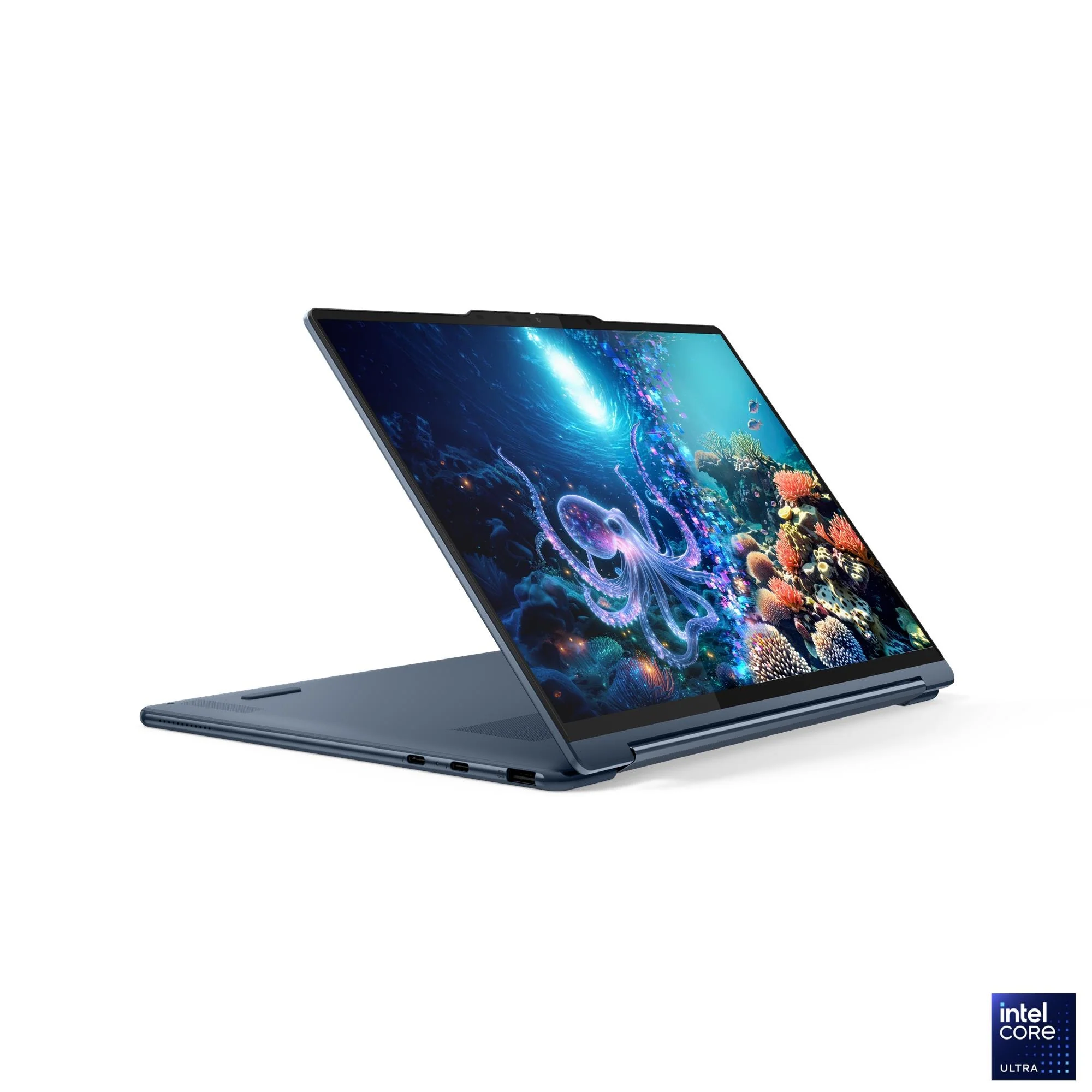 Lenovo Yoga 9 2-in-1 14ILL10 83LC0056PH Copilot+ PC Laptop (Cosmic Blue) | 14" 4K WQUXGA (3840x2400) OLED| Core Ultra 7 258V| 32GB RAM| 1TB SSD| Intel Arc Graphics 140V| Win11 Home| MS OH 2024+ MS 365 Basic+ Pen+ Mouse+ Sleeve+ A4Tech Sleek Numeric Keypad - Image 13