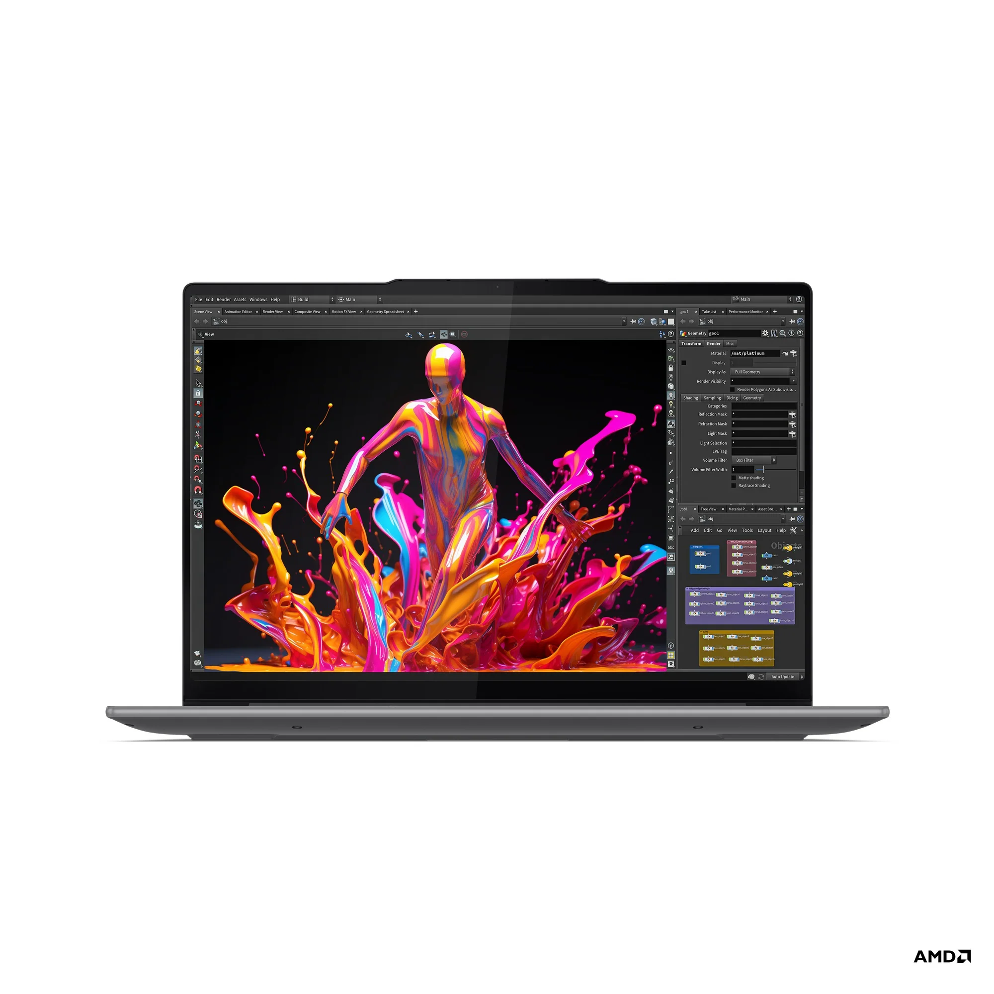 Lenovo Yoga Pro 7 14ASP9 83HN001NPH Laptop (Luna Grey) | 14.5" 2.8K (2880x1800) OLED 120Hz |  Ryzen AI 9 365 | 32GB RAM | 1TB SSD | Integrated AMD Radeon 880M Graphics |  Windows 11 Home  | MS Office Home & Student 2021 + Yoga Sleeve - Image 3