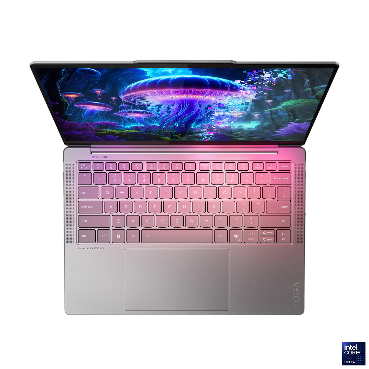 Lenovo Yoga Slim 7 14ILL10 83JX0020PH Laptop (Luna Grey) | 14" 2.8K WQXGA+ (2880x1800) OLED 120Hz | Intel Core Ultra 5 226V | 16GB RAM | 1TB SSD | Integrated Intel Arc Graphics 130V | Windows 11 Home | MS Office Home 2024 + Lenovo Casual Backpack B210 - Image 4