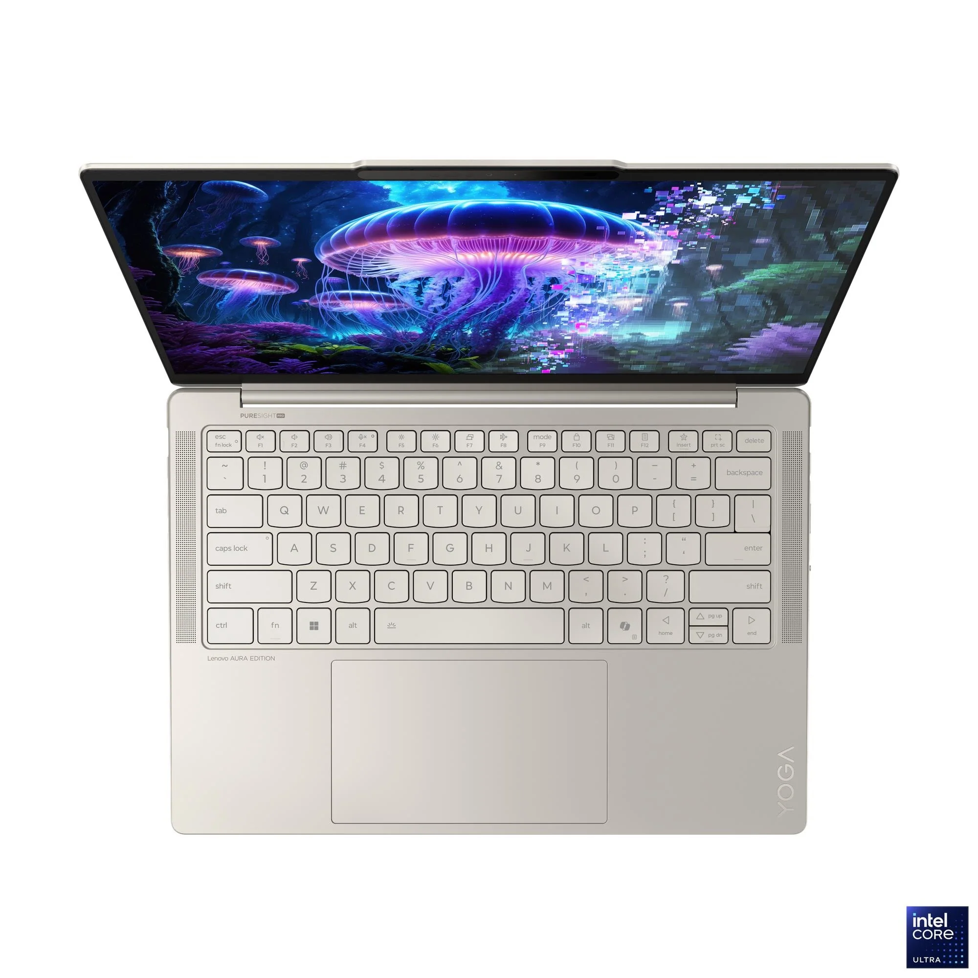 Lenovo Yoga Slim 7 14ILL10 83JX006MPH Laptop (Seashell) | 14" WUXGA (1920x1200) OLED | Core Ultra 7 258V | 32GB RAM | 1TB SSD | Intel Arc Graphics 140V | Windows 11 Home | MS Office Home 2024 + MS 365 Basic + Yoga Sleeve - Image 3