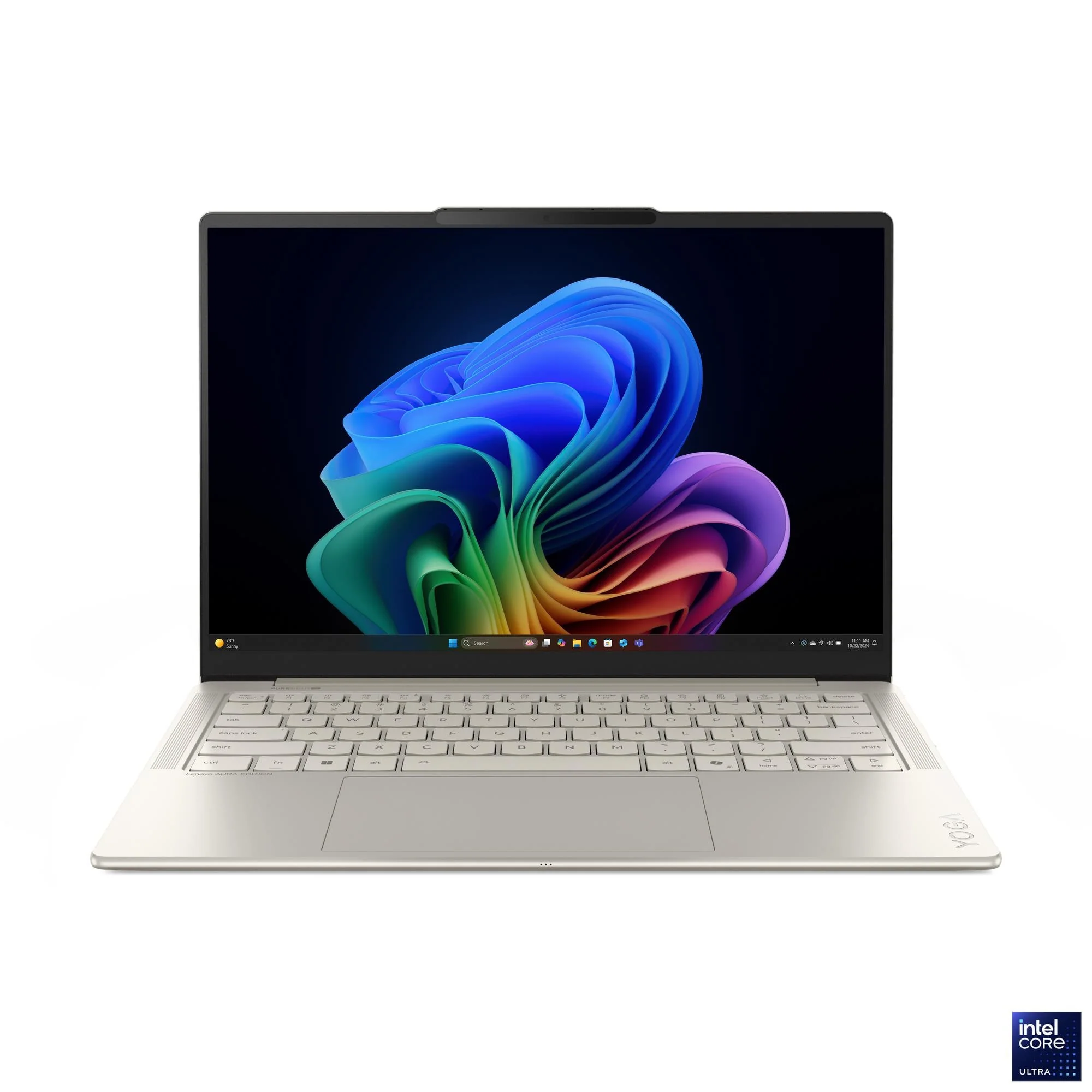 Lenovo Yoga Slim 7 14ILL10 83JX006MPH Laptop (Seashell) | 14" WUXGA (1920x1200) OLED | Core Ultra 7 258V | 32GB RAM | 1TB SSD | Intel Arc Graphics 140V | Windows 11 Home | MS Office Home 2024 + MS 365 Basic + Yoga Sleeve - Image 7