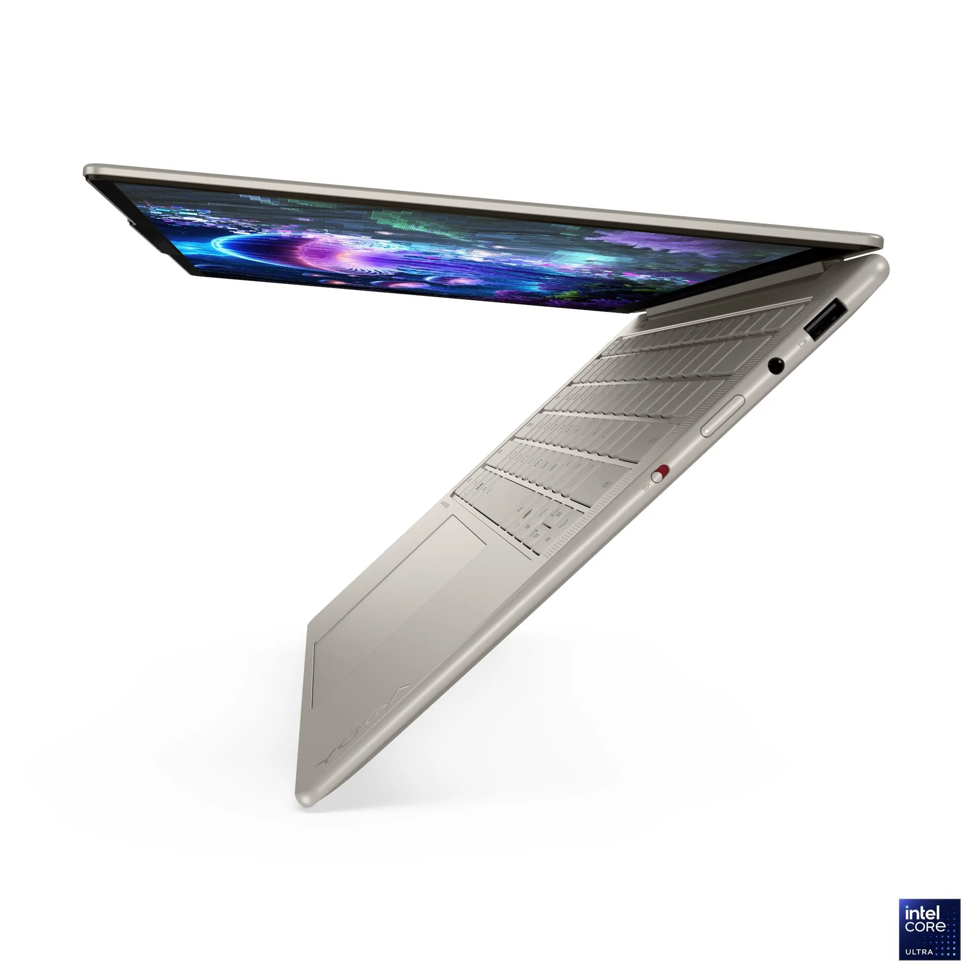 Lenovo Yoga Slim 7 14ILL10 83JX006MPH Laptop (Seashell) | 14" WUXGA (1920x1200) OLED | Core Ultra 7 258V | 32GB RAM | 1TB SSD | Intel Arc Graphics 140V | Windows 11 Home | MS Office Home 2024 + MS 365 Basic + Yoga Sleeve - Image 9