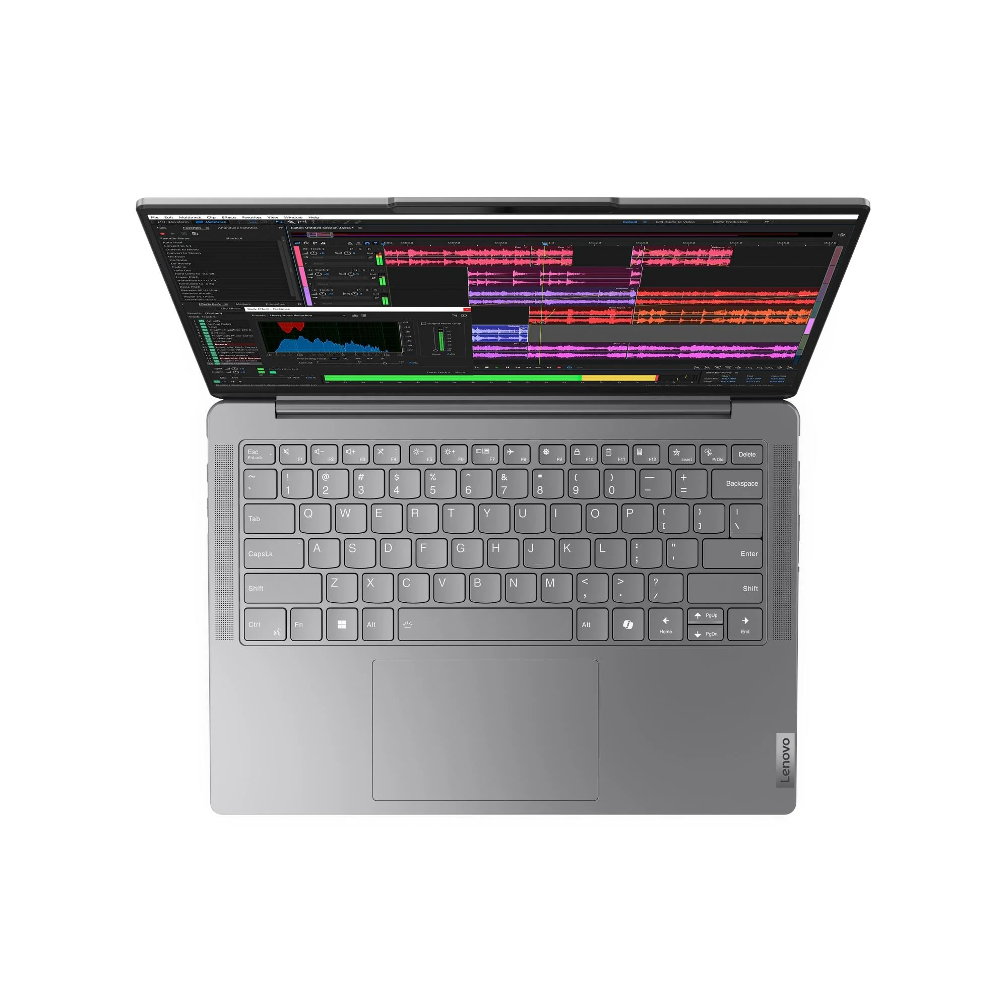 Lenovo Yoga Slim 7 14IMH9 83CV008NPH Laptop (Luna Grey) | 14" WUXGA (1920x1200) OLED | Core Ultra 5 125H | 16GB RAM | 1TB SSD | Intel Arc Graphics | Win 11 Home | MS Office Home 2024 + MS 365 Basic + Yoga Sleeve + A4Tech FK13M Fstyler Sleek Numeric Keypad - Image 8