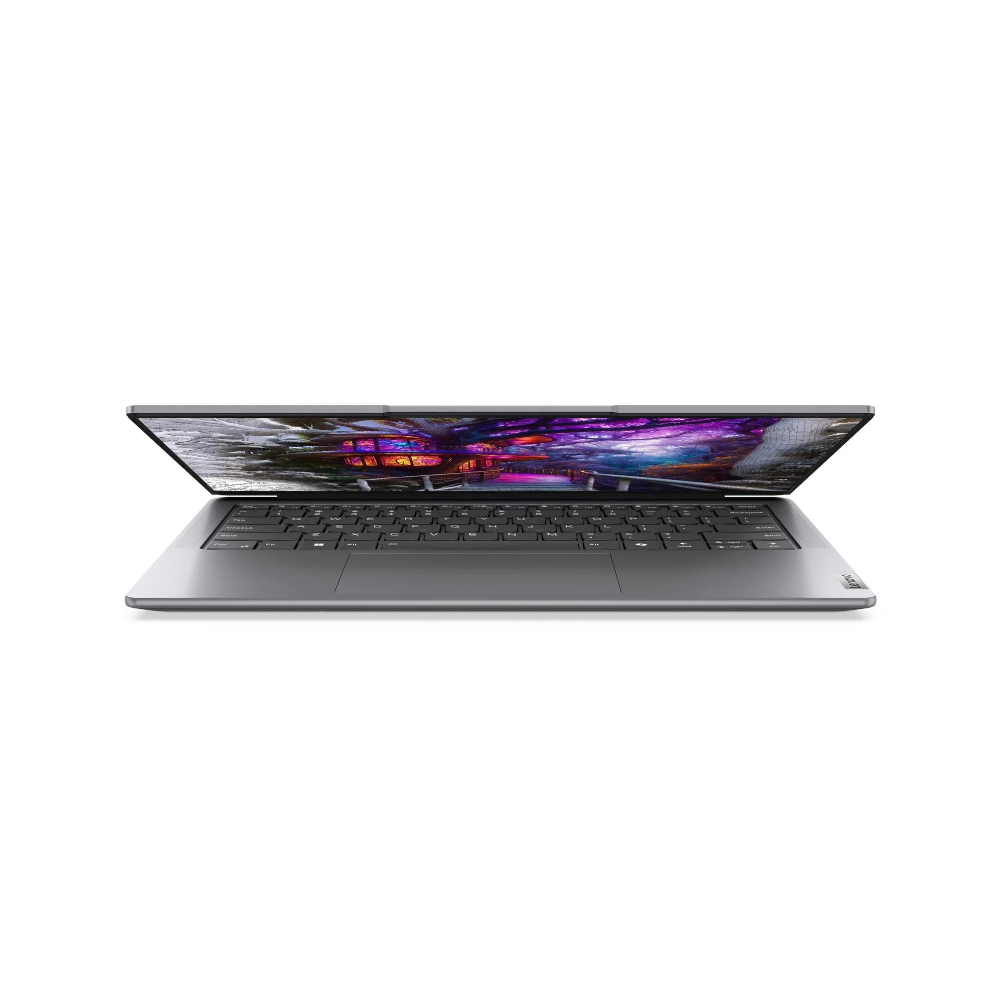 Lenovo Yoga Slim 7 14IMH9 83CV008NPH Laptop (Luna Grey) | 14" WUXGA (1920x1200) OLED | Core Ultra 5 125H | 16GB RAM | 1TB SSD | Intel Arc Graphics | Win 11 Home | MS Office Home 2024 + MS 365 Basic + Yoga Sleeve + A4Tech FK13M Fstyler Sleek Numeric Keypad - Image 9