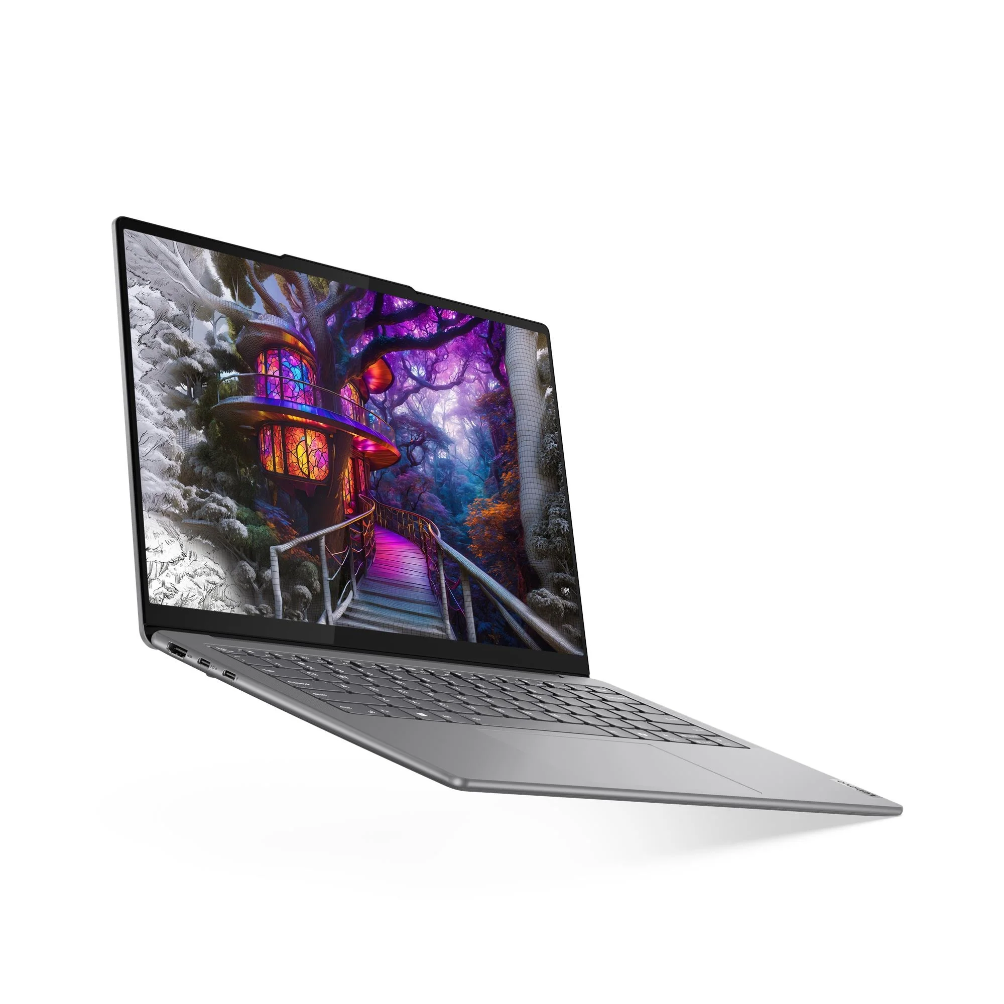 Lenovo Yoga Slim 7 14IMH9 83CV00FXPH Laptop (Luna Grey) | 14" WUXGA (1920x1200) OLED | Core Ultra 7 155H | 16GB RAM | 1TB SSD | Intel Arc Graphics | Windows 11 Home | Yoga Sleeve - Image 6
