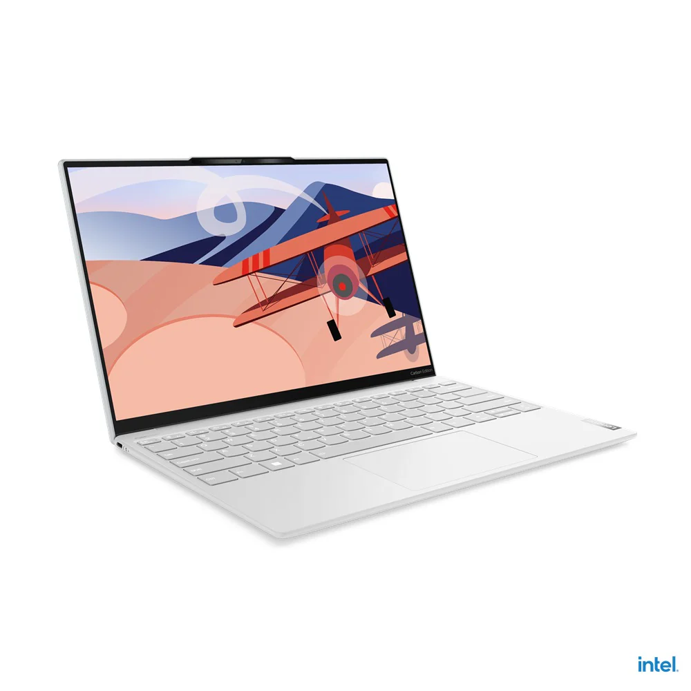 Lenovo Yoga Slim 7 Carbon 13IRP8 83AY002NPH Laptop (Moon White) | 13.3″ 2.5K (2560x1600) | i7 1360P | 16GB RAM | 1TB SSD | Intel Iris Xe Graphics | Windows 11 Home | MS Office Home & Student 2021 |  Yoga Sleeve - Image 3