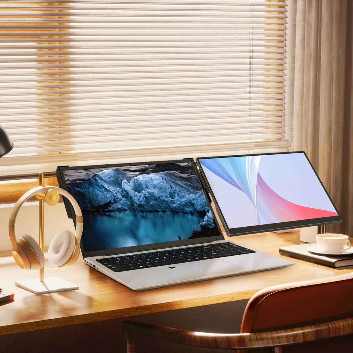 Leo 14 14" WUXGA (1920x1200) 60Hz IPS Triple Portable Monitor - Image 4