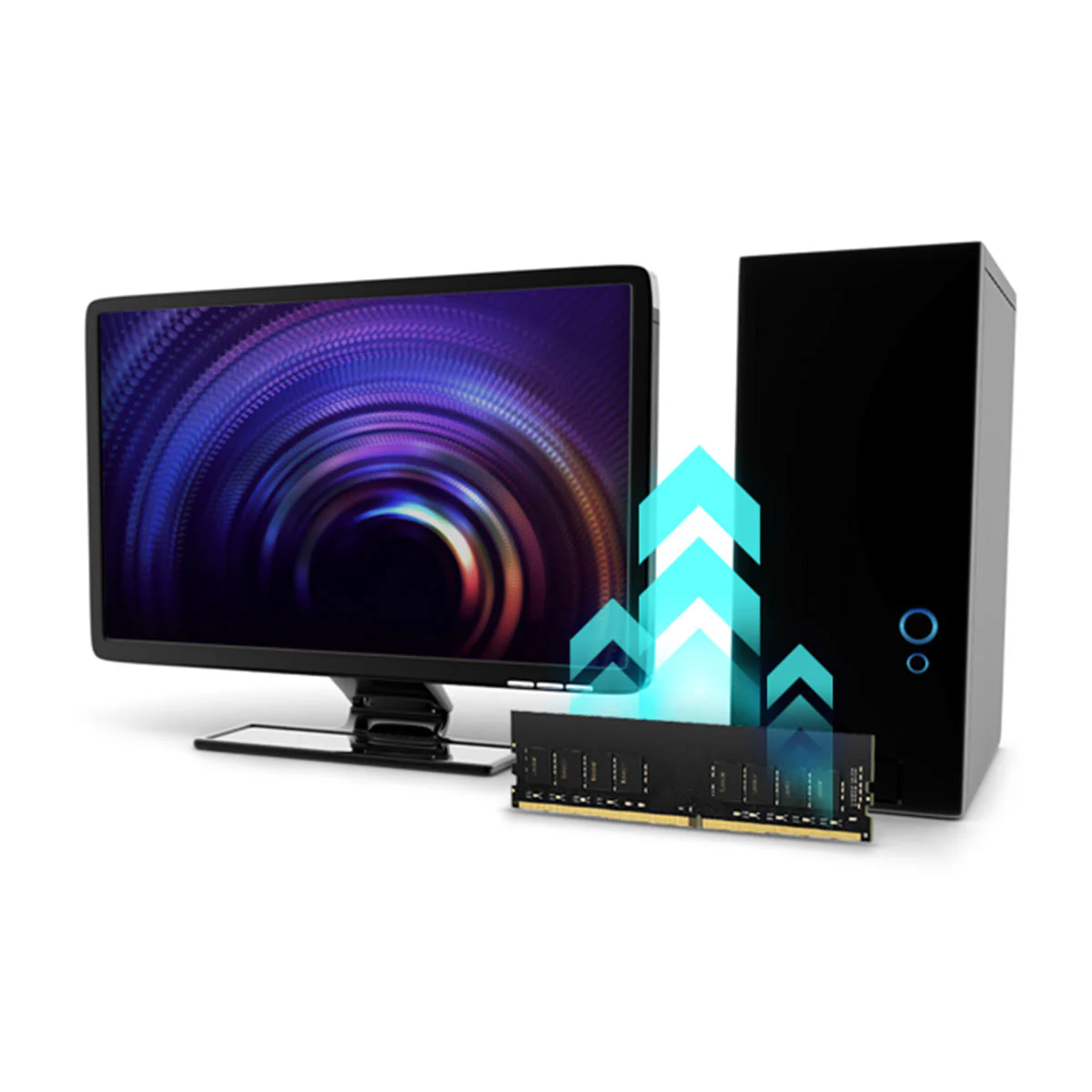 Lexar 8GB DDR4 3200MHz CL22 UDIMM Desktop Memory (LD4AU008G-B3200GSST) - Image 7