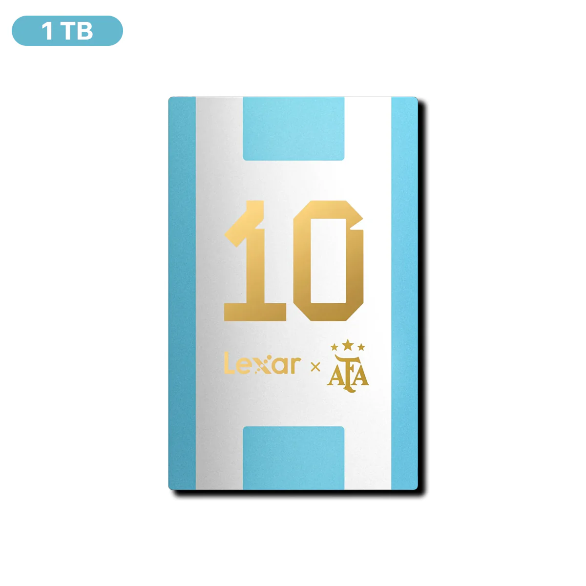 Lexar Elite Legends Series AFA Edition SL500 1TB USB 3.2 Gen 2x2 Portable SSD (LSL500X001T-RNXNG)