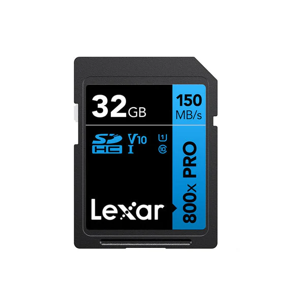 Lexar High-Performance 800x PRO 32GB SDHC UHS-I C10 U1 V10 150MB/s Read SD Card BLUE Series (LSD0800P032G-BNNNG) - Image 3
