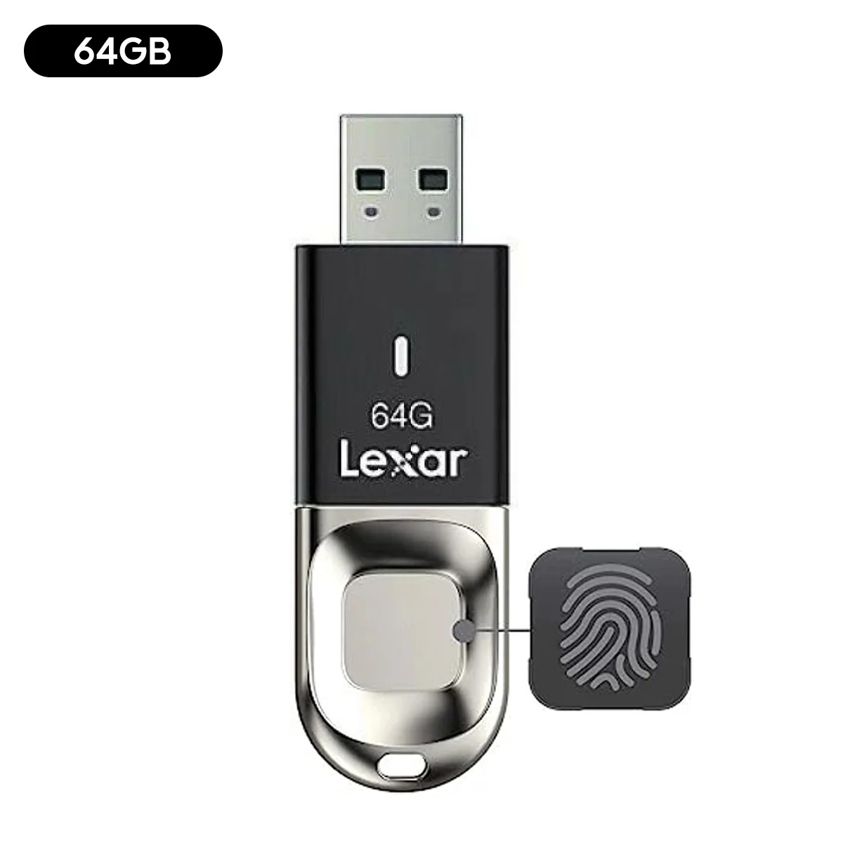Lexar JumpDrive Fingerprint F35 USB 3.0 Type-A 150MB/s Read Flash Drive (32GB, 64GB) - Image 6