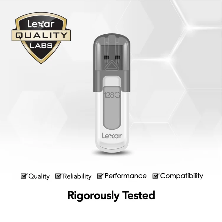 Lexar JumpDrive V100 128GB USB 3.2 Gen 1 100MB/s Read Flash Drive (LJDV100-128ABGY) - Image 6