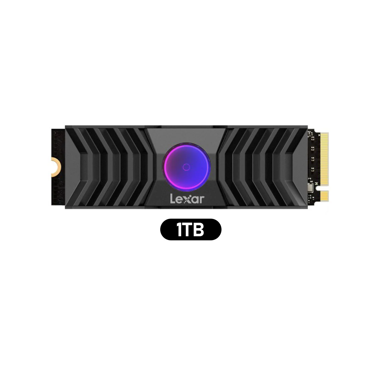 Lexar NM1090 with Heatsink M.2 2280 12000MB/s Read PCIe Gen5x4 NVMe SSD (1TB, 2TB) (LNM1090001T-RNANG, LNM1090002T-RNANG) - Image 5