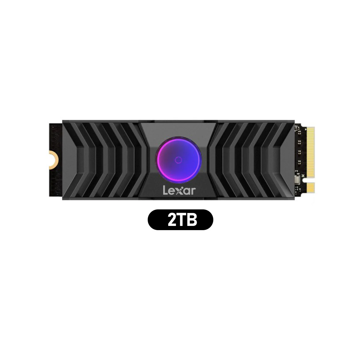 Lexar NM1090 with Heatsink M.2 2280 12000MB/s Read PCIe Gen5x4 NVMe SSD (1TB, 2TB) (LNM1090001T-RNANG, LNM1090002T-RNANG) - Image 6