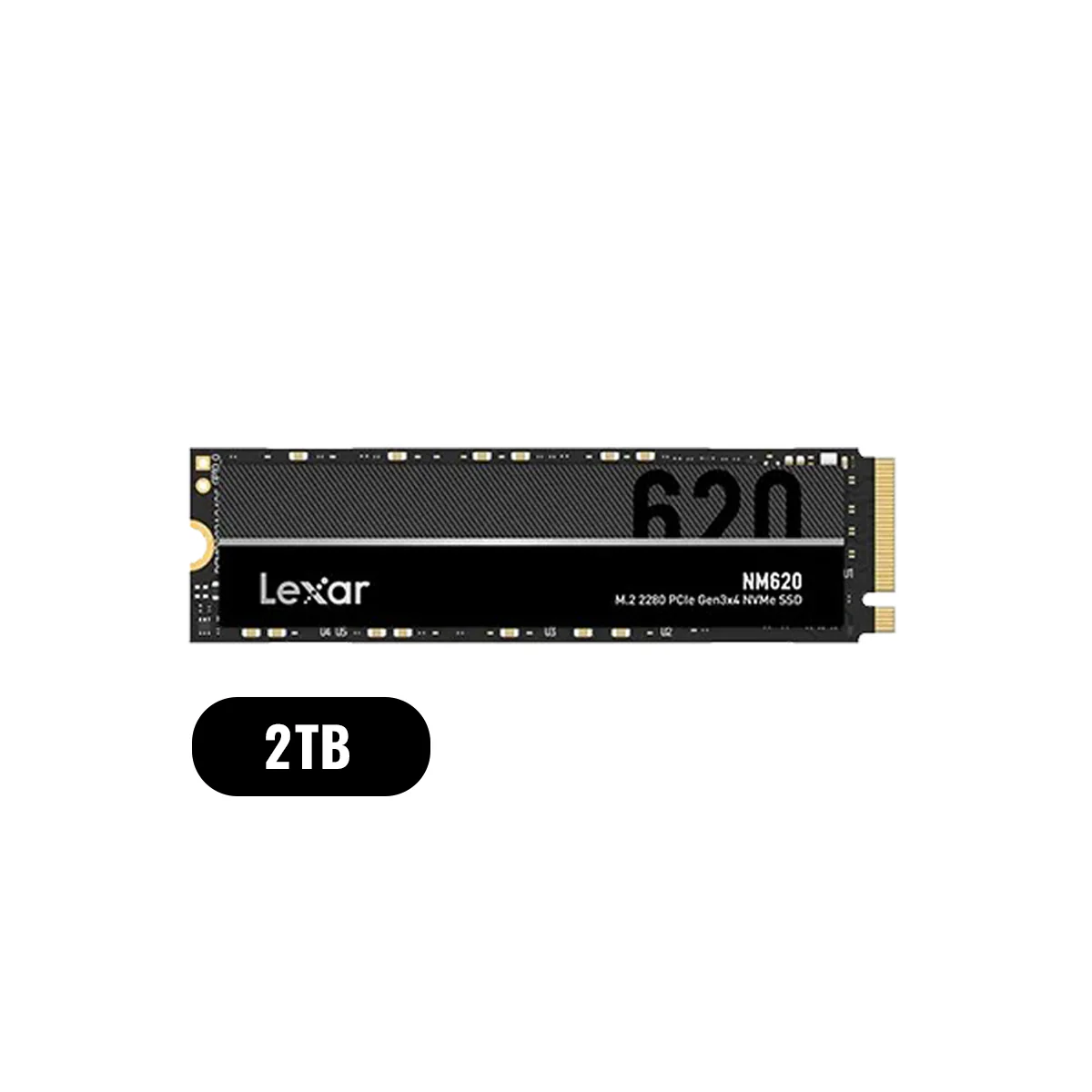 Lexar NM620 M.2 2280 3500MB/s Read PCIe Gen3x4 NVMe SSD (256GB, 512GB, 1TB, 2TB) (LNM620X512G-RNNNG, LNM620X001T-RNNNG, LNM620X002T-RNNNG) - Image 9