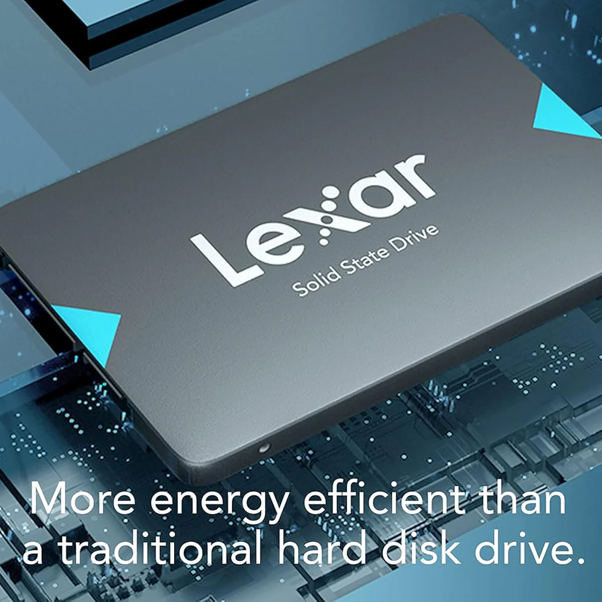Lexar NQ100 2.5 SATA III 6Gb/s 550MB/s Read SSD (480GB, 512GB, 2TB) - Image 3