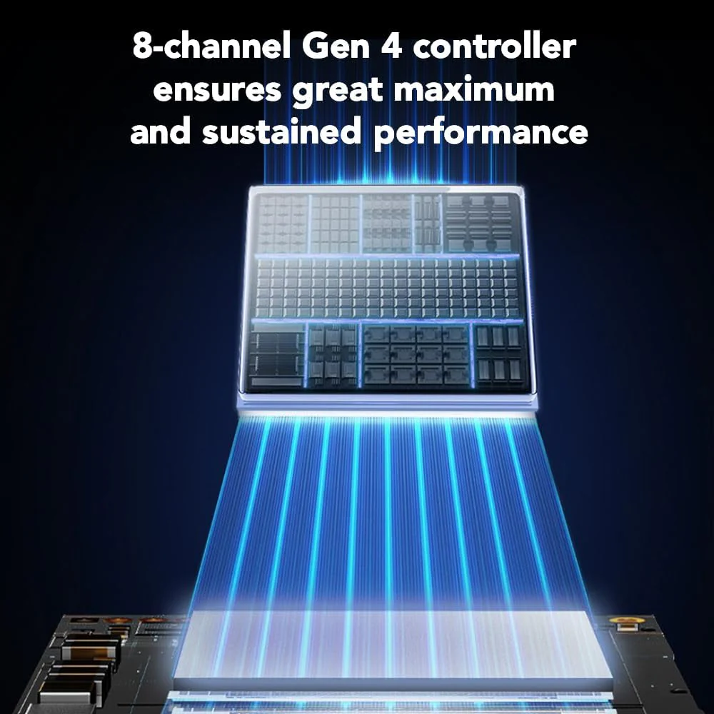 Lexar NQ780 1TB M.2 2280 6500MB/s Read PCIe Gen4x4 NVMe SSD (LNQ780X001T-RNNNG) - Image 8