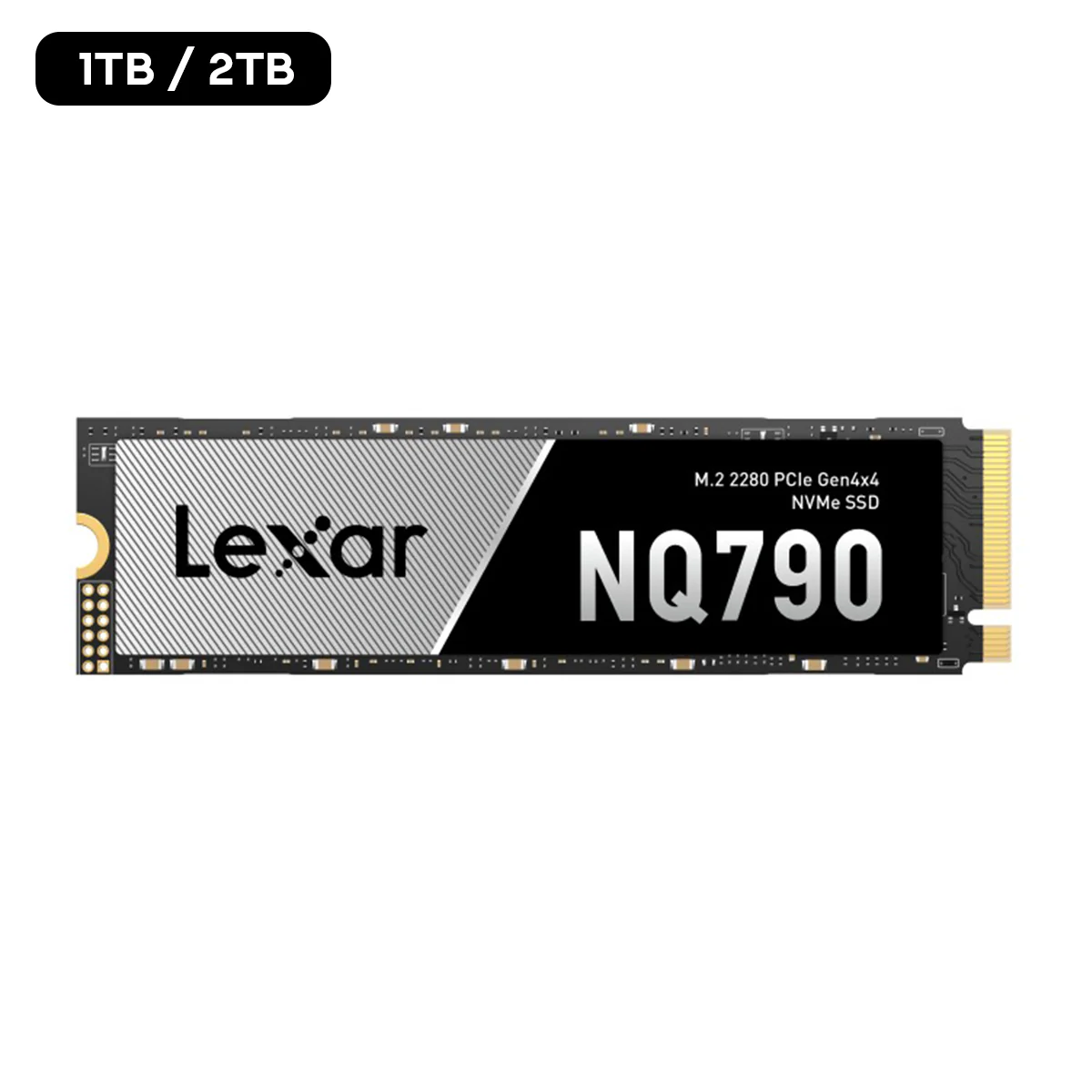 Lexar NQ790 M.2 2280 7000MB/s Read PCIe Gen4x4 NVMe SSD (1TB, 2TB) (LNQ790X001T-RNNNG, LNQ790X002T-RNNNG)