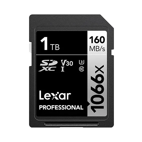 Lexar Professional 1066x SDXC UHS-I C10 U3 V30 160MB/s Read 120MB/s Write SD Card SILVER Series (256GB, 1TB) - Image 4