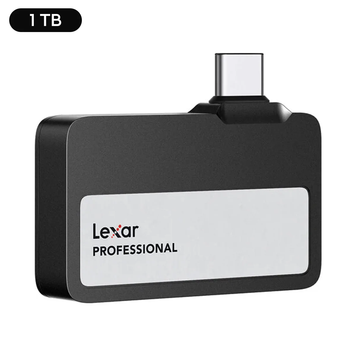 Lexar SL400 Professional Go USB 3.2 Gen 2 1050MB/s Read Type-C Portable SSD (Black) (1TB, 2TB) - Image 2