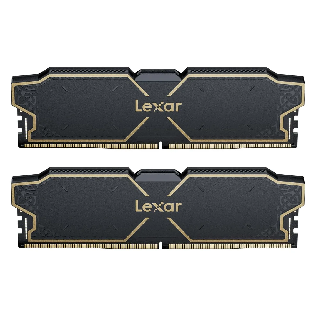 Lexar Thor DDR5 OC 32GB (2x16GB) 6000MT/s CL36 1.4V 288-Pin U-Dimm Dual Pack Desktop Memory (Black) (LD5U16G60C36LG-RGD)
