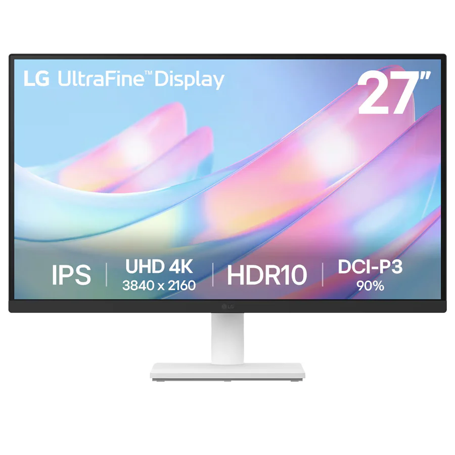 LG UltraFine 27US500-W 27" UHD 4K (3840x2160) 60Hz 5ms (GtG at Faster) HDR10 IPS Monitor - Image 2