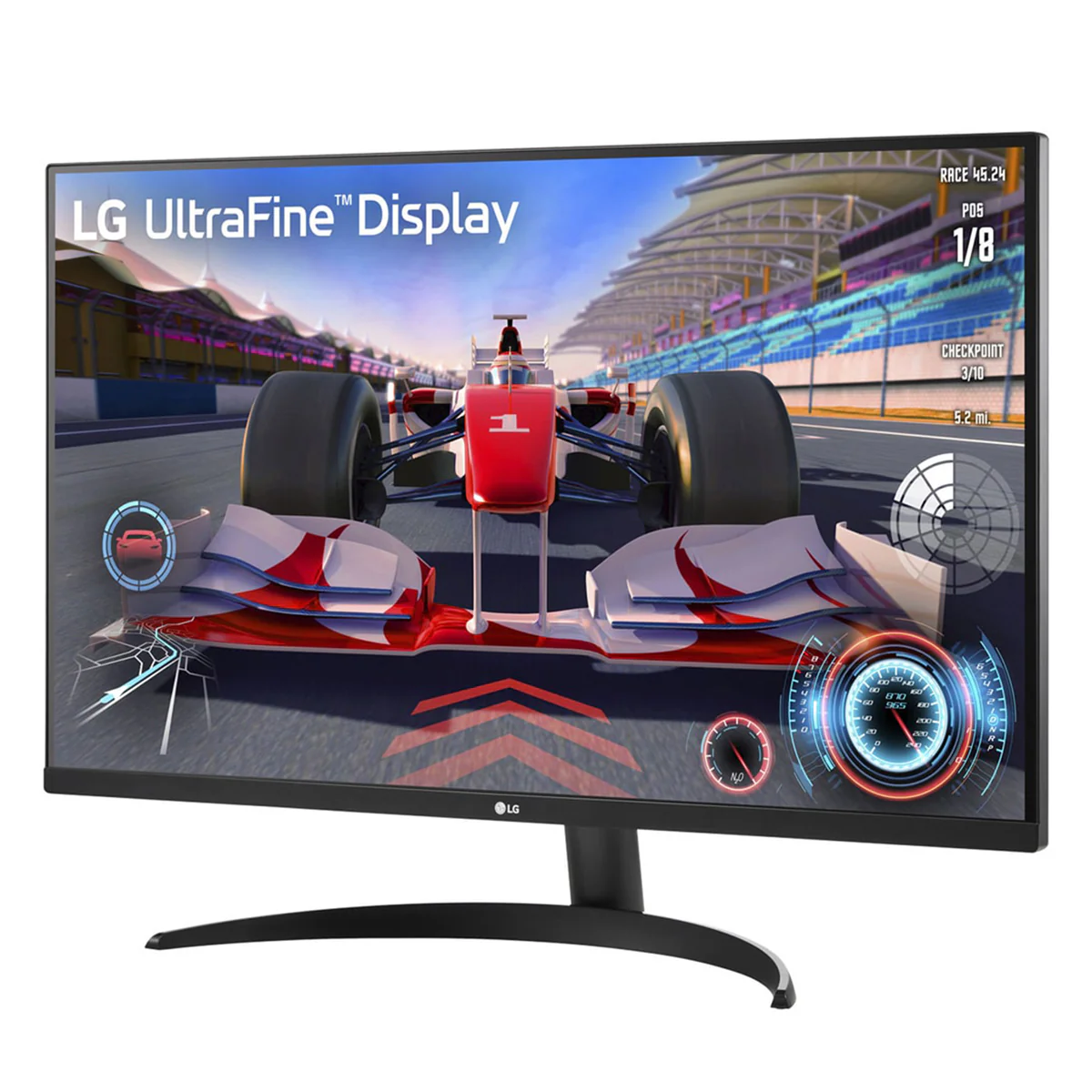 LG UltraFine 32UR500K-B 32" 4K UHD (3840x2160) 60Hz 4ms GTG VA HDR10 Monitor with Built-In Speakers & Tilt Adjustment - Image 4