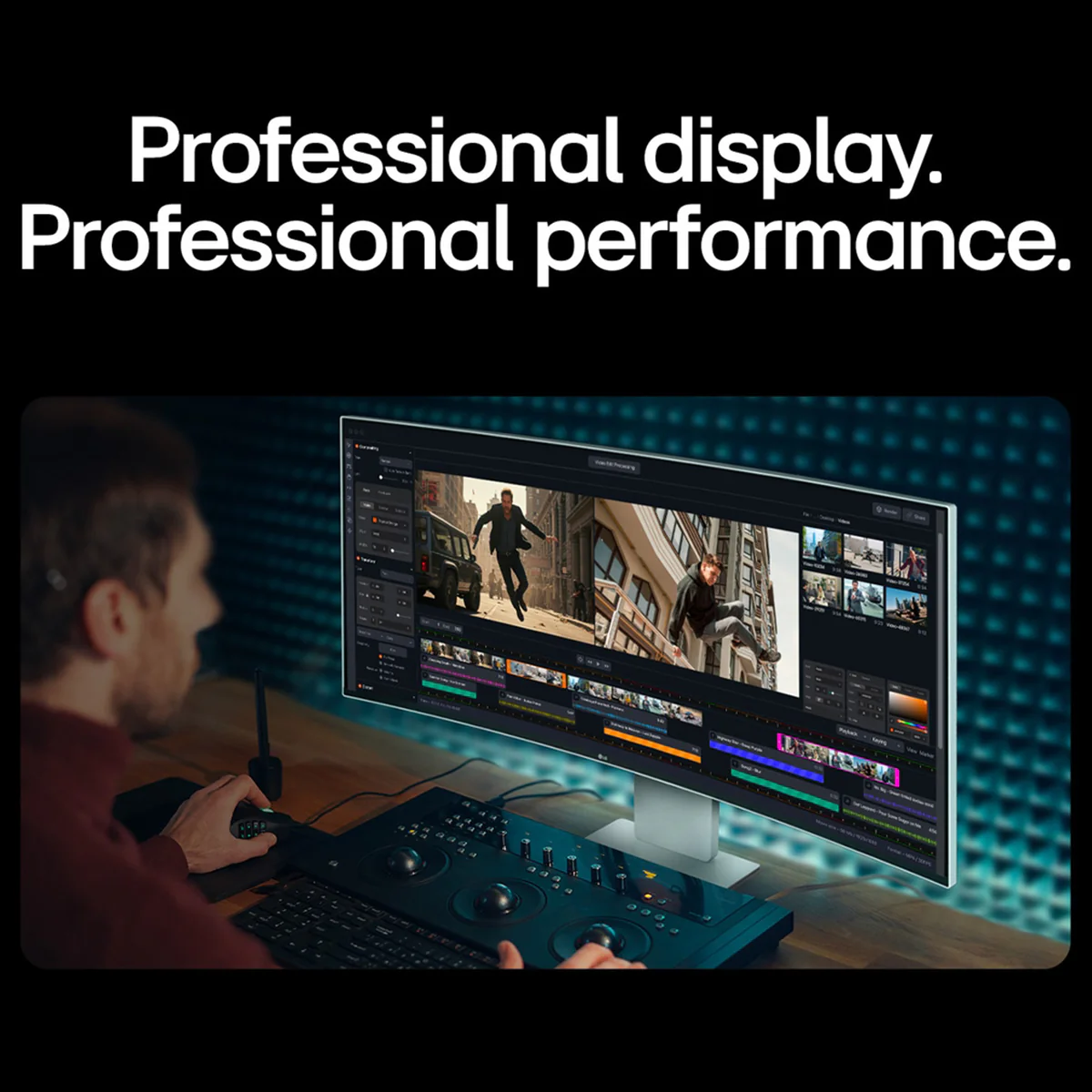 LG UltraFine 40U990A-W 5K2K 40" WUHD (5120x2160) 120Hz 5ms GtG Nano IPS Gaming Monitor with Thunderbolt 5 PD 96W and Height, Tilt & Swivel Adjustment (White) - Image 4