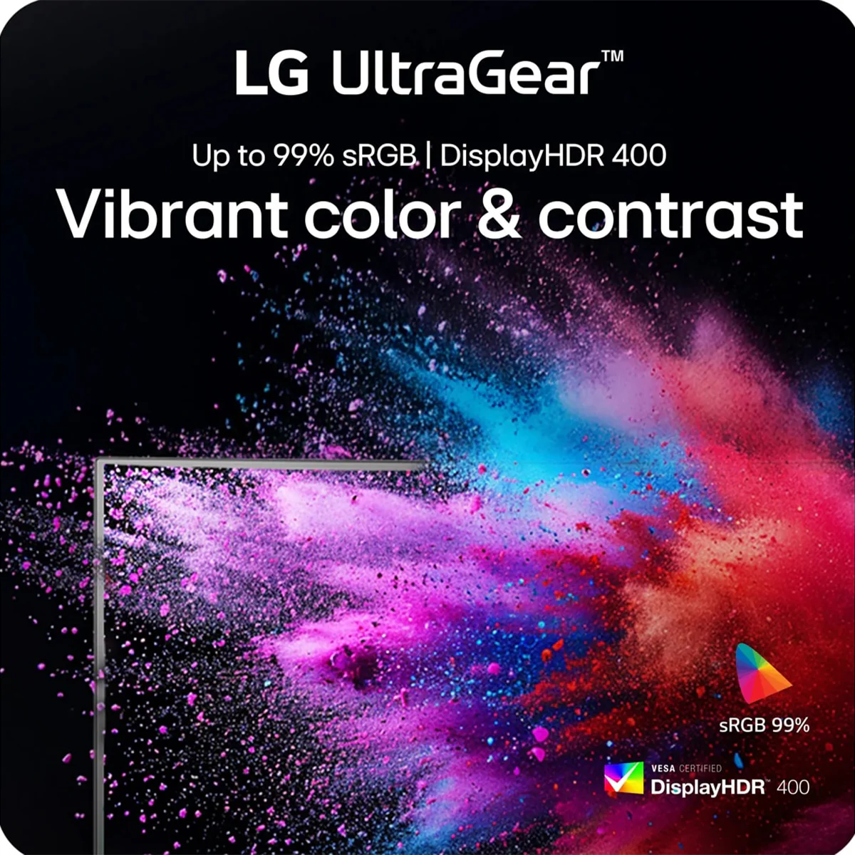 LG UltraGear 27G610A-B 27" QHD (2560x1440) 200Hz 1ms IPS Gaming Monitor With Tilt, Height, Swivel & Pivot Adjustment - Image 4