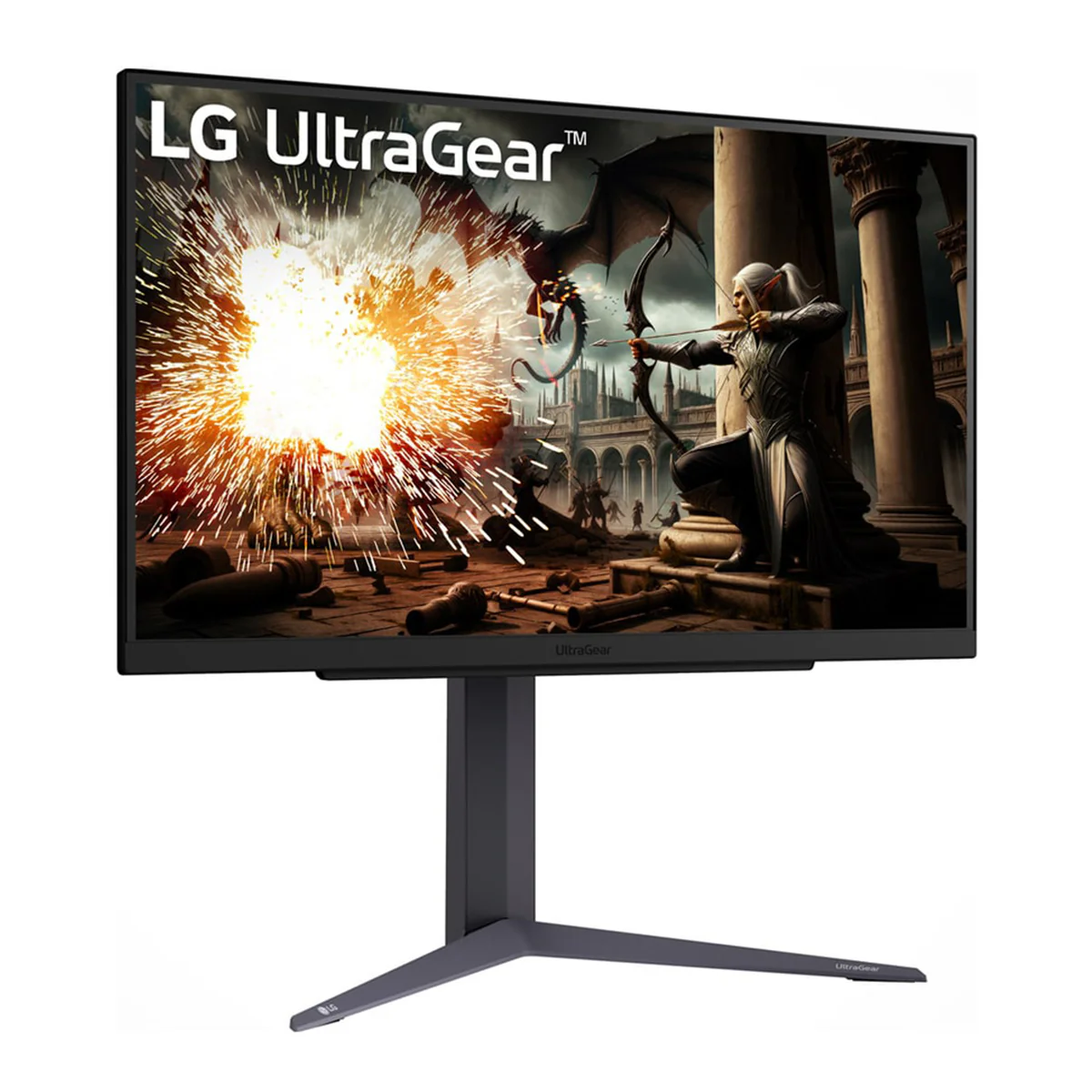 LG Ultragear 27GS75Q-B IPS 27" HDR (2560x1440) 180Hz 1ms GTG G-Sync Compatible Gaming Monitor with Height, Pivot, Tilt Adjustments - Image 4