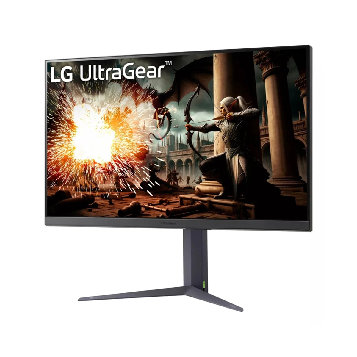 LG UltraGear 32GS75Q-B 32" QHD (2560x1440) 180Hz 1ms GTG G-Sync Compatible DisplayHDR 400 With Height/ Pivot/ Tilt Adjustments IPS Gaming Monitor - Image 3