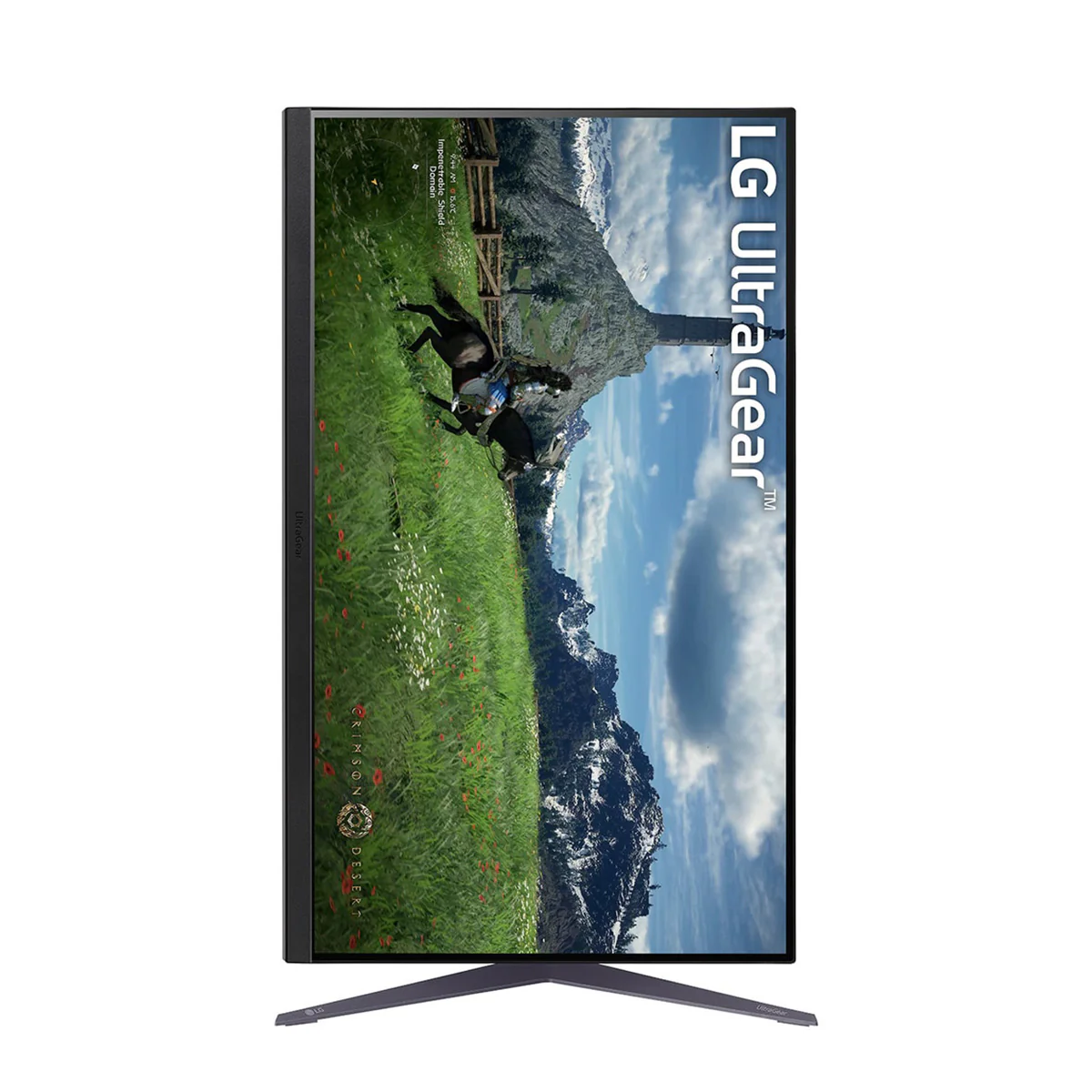 LG UltraGear 32GS85Q-B IPS 32" HDR (2560x1440) 180Hz 1ms GTG G-Sync Compatible Gaming Monitor With Height, Pivot, Tilt Adjustments - Image 4