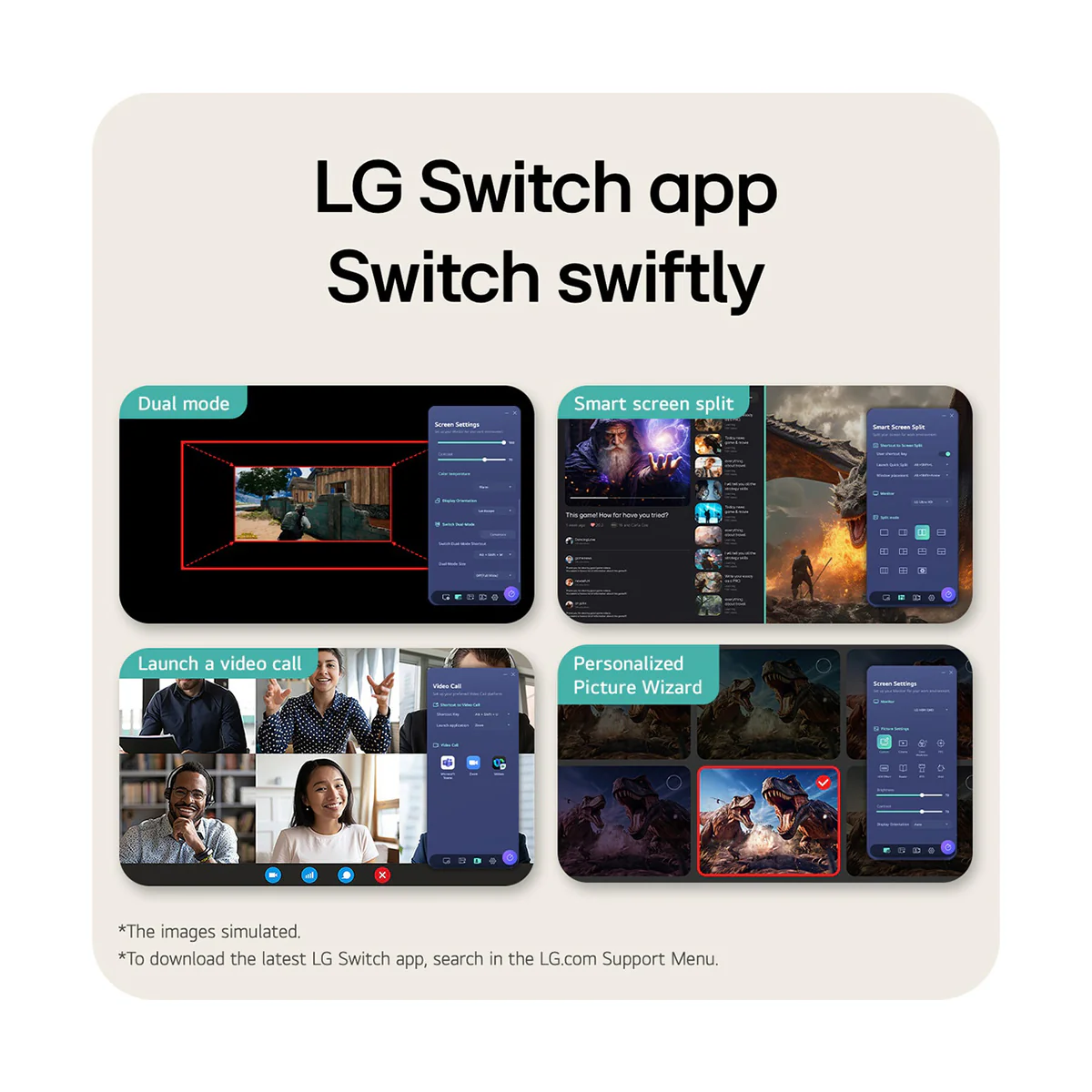 LG UltraGear G5 25G523B-B 25" FHD (1920x1080) 200Hz 1ms GTG IPS Gaming Monitor with Tilt & Height Adjustment - Image 7