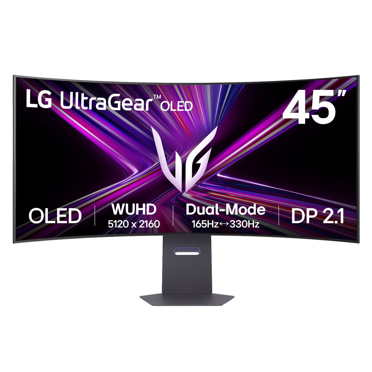 LG UltraGear OLED 45GX950A-B 45" 5K2K (5120x2160) Dual Mode (WUHD 165Hz or WFHD 330Hz) 0.03ms GTG G-sync Compatible DisplayPort 2.1 Gaming Monitor with Height, Tilt, and Swivel Adjustment - Image 15