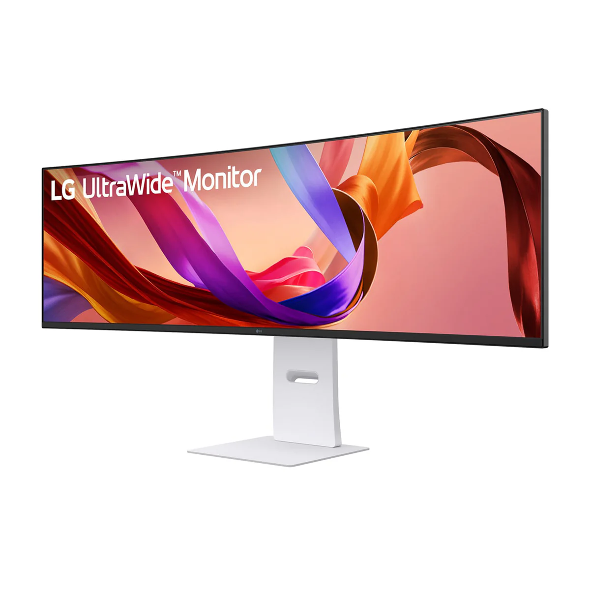 LG Ultrawide 49U950A-W 49" DUAL QHD (5120x1440) 144Hz 5ms (GtG at Faster) IPS Curved Nano Display Monitor With Tilt, Height, Swivel & Pivot Adjustment - Image 3