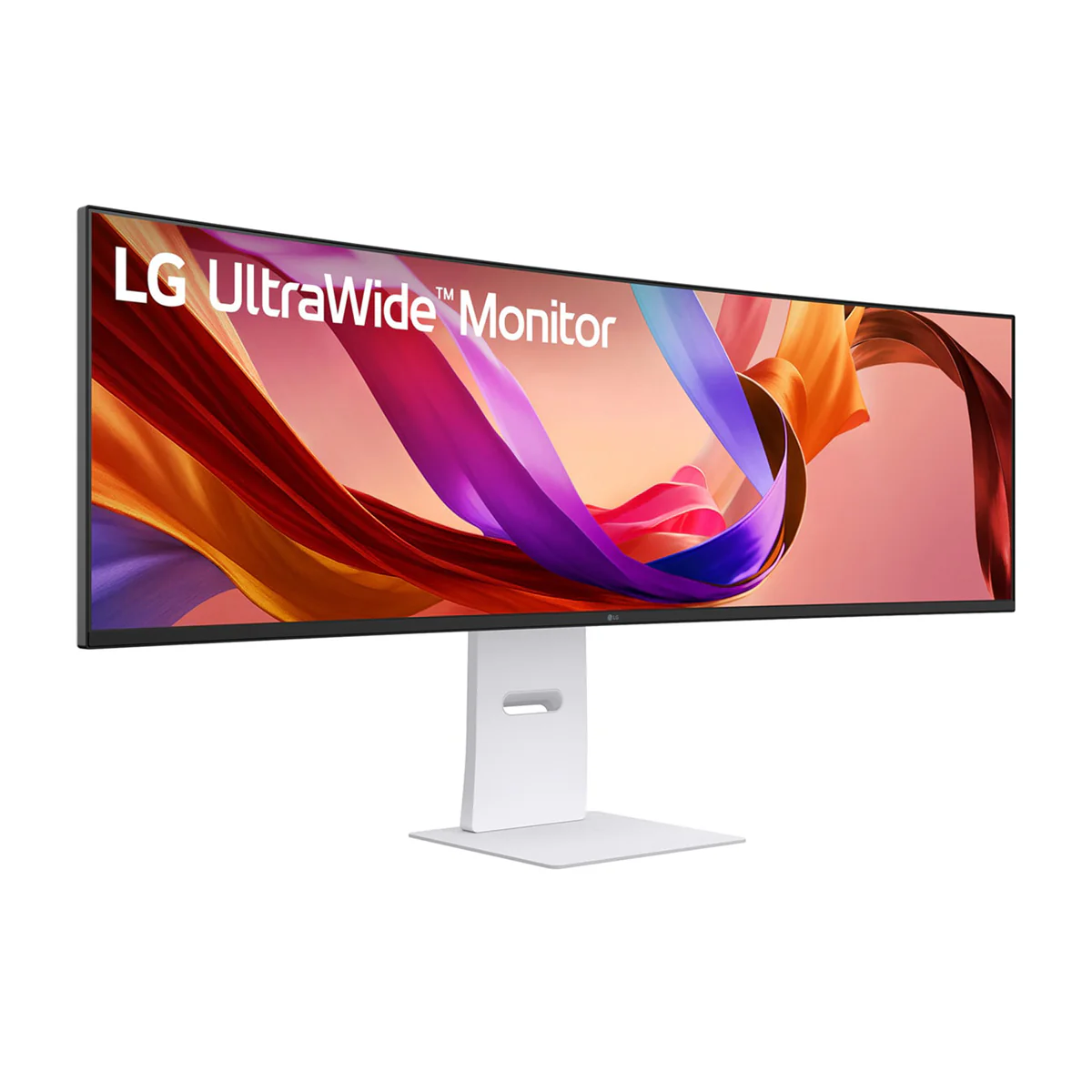 LG Ultrawide 49U950A-W 49" DUAL QHD (5120x1440) 144Hz 5ms (GtG at Faster) IPS Curved Nano Display Monitor With Tilt, Height, Swivel & Pivot Adjustment - Image 4