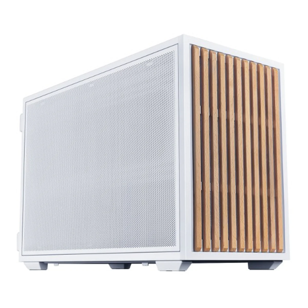 Lian Li B4X-WD mATX Wood Micro-ATX | Mini-ITX Gaming PC Case (Black, White) - Image 7