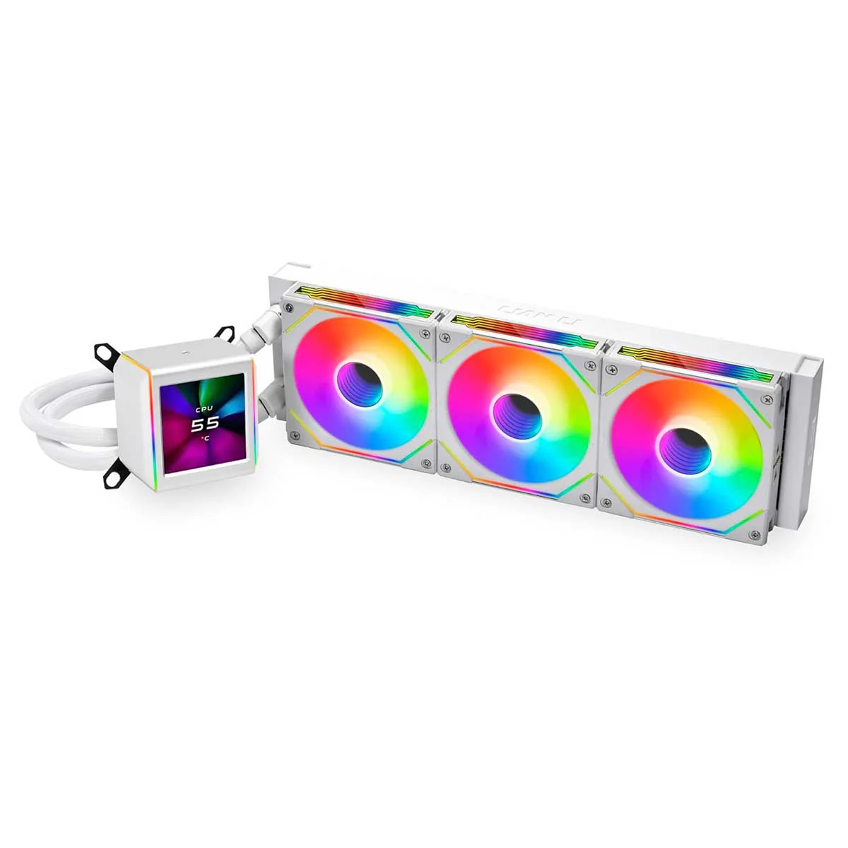 LIAN LI Galahad II LCD SL-INFINITY 360 RGB X3 120mm Close Loop CPU Cooler (GA2ALCD36IN) - Image 2