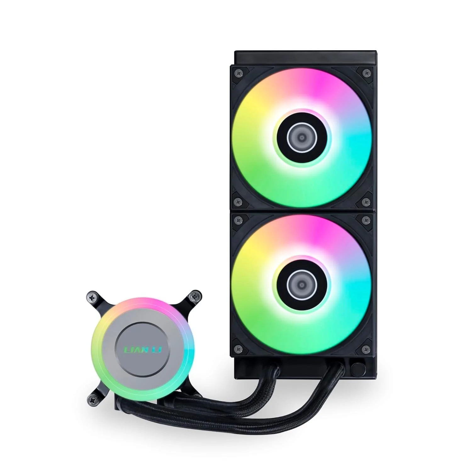 Lian Li Galahad II Lite 240mm RGB Fans Closed Loop AIO CPU Cooler (Black) (GA2L24RB) - Image 8