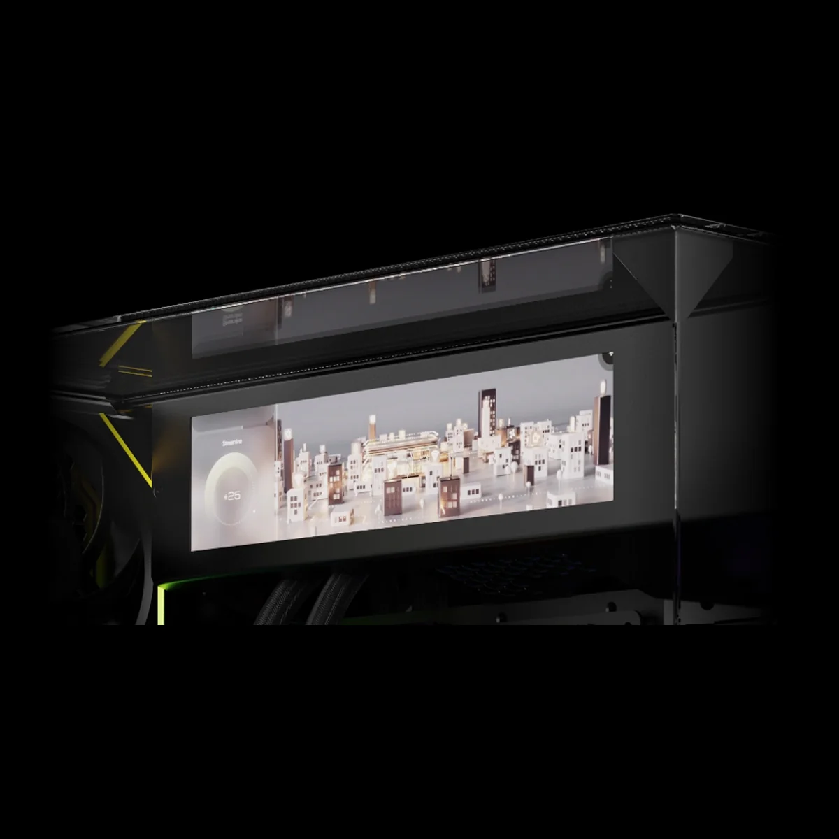 Lian Li O11 Vision-M 9.2" LCD Kit (Black, White) - Image 4