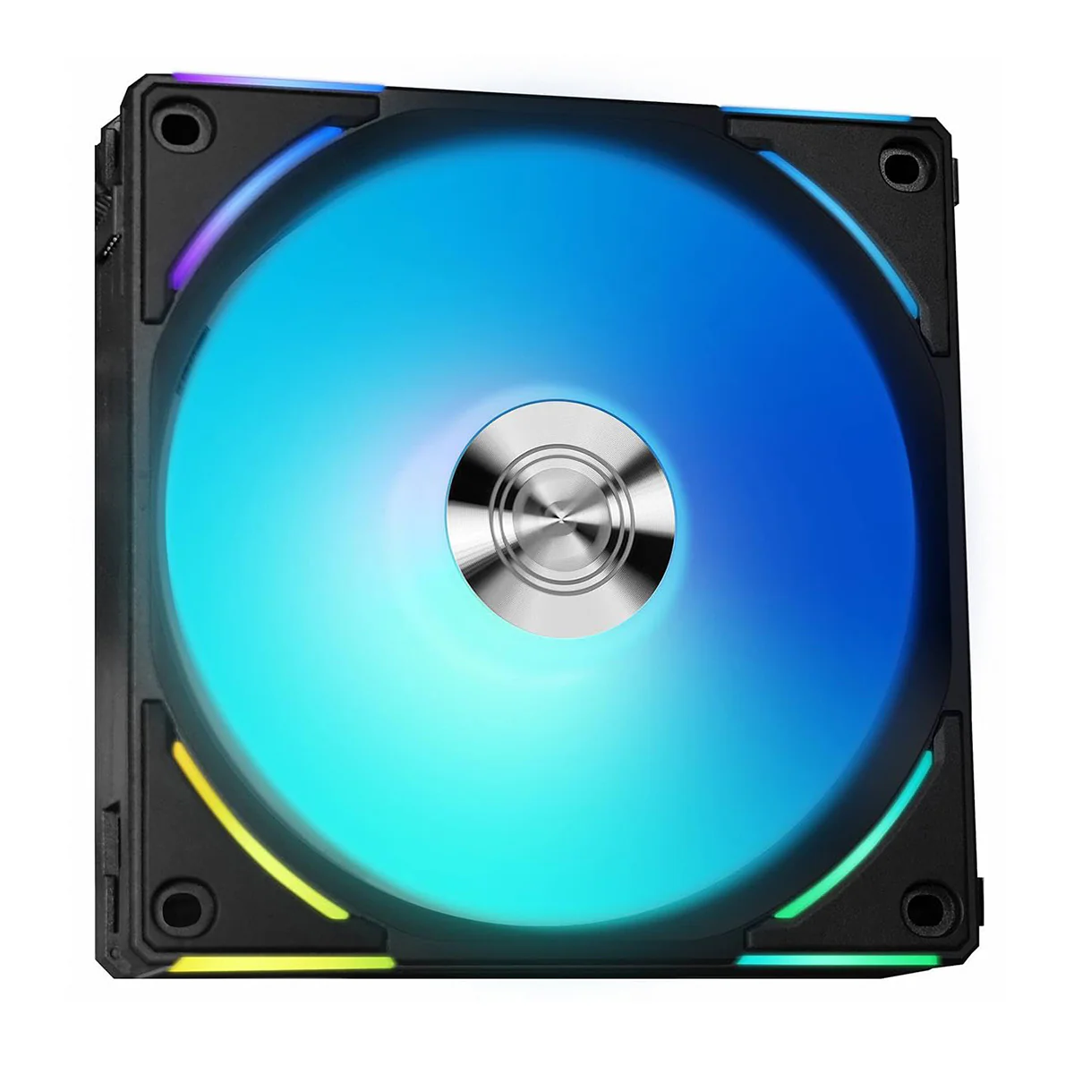 Lian Li Uni Fan AL120 V2 RGB 120mm Revolutionized Daisy-Chain ARGB Single Fan (Black) (UF-AL120V2-1B) - Image 5