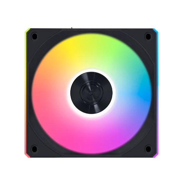 Lian Li Uni Fan CL Wireless 120mm Reverse Blade ARGB Fan - Triple Pack (Black, White) (12RCL1W3B, 12RCL1W3W) - Image 2