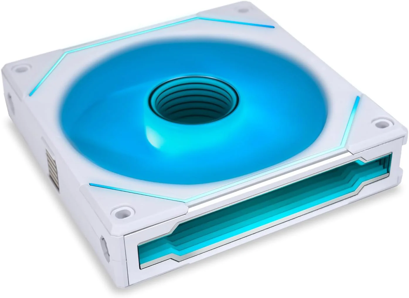 Lian Li Uni Fan SL-Infinity 120 RGB Revolutionized Daisy-Chain ARGB Fan With Controller (Triple Pack) (WHITE) (UF-SLIN120-3W) - Image 2