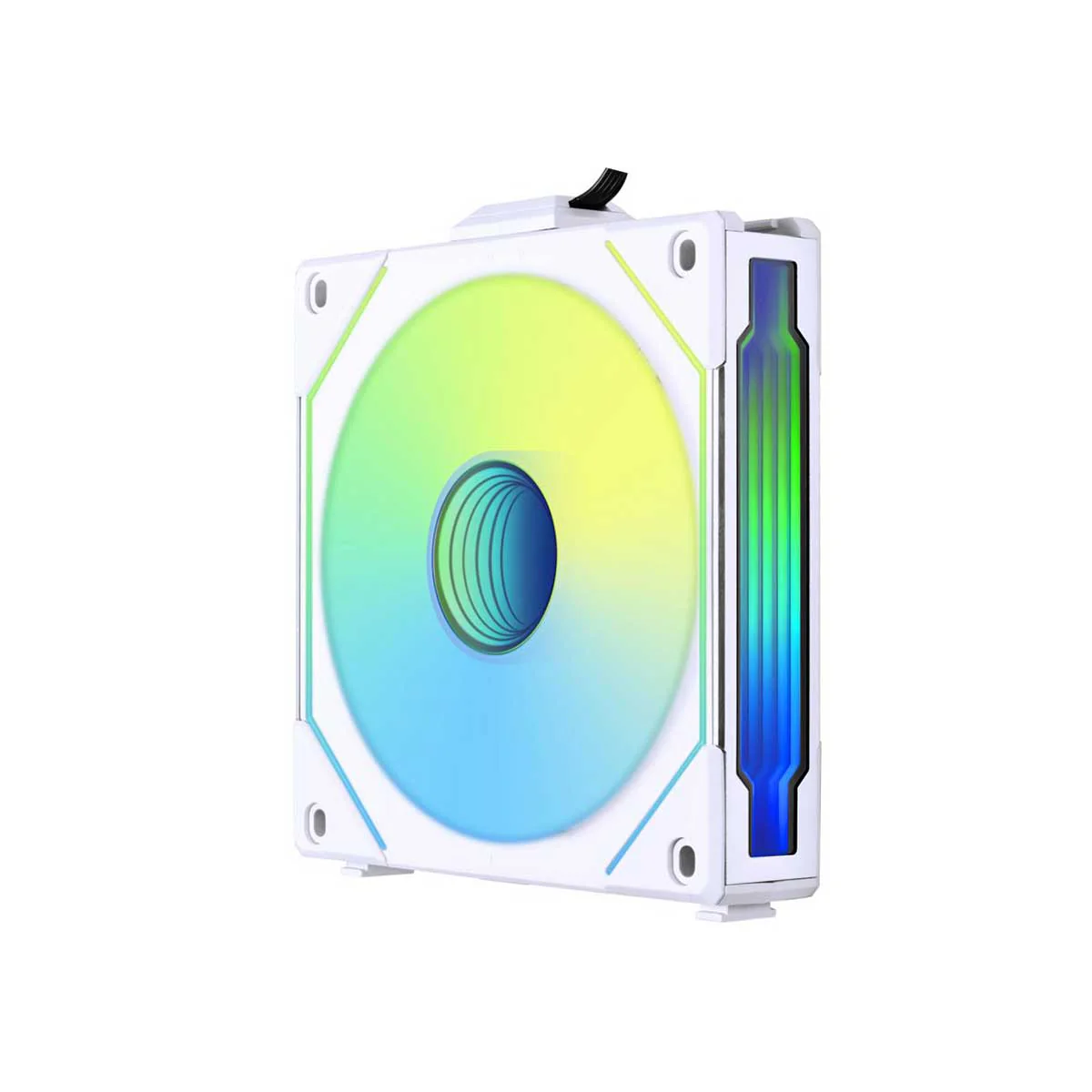 Lian Li Uni Fan SL-Infinity 120 RGB Revolutionized Daisy-Chain Reverse Blade Single Pack (UF-RSLIN120-1W) (White) - Image 2