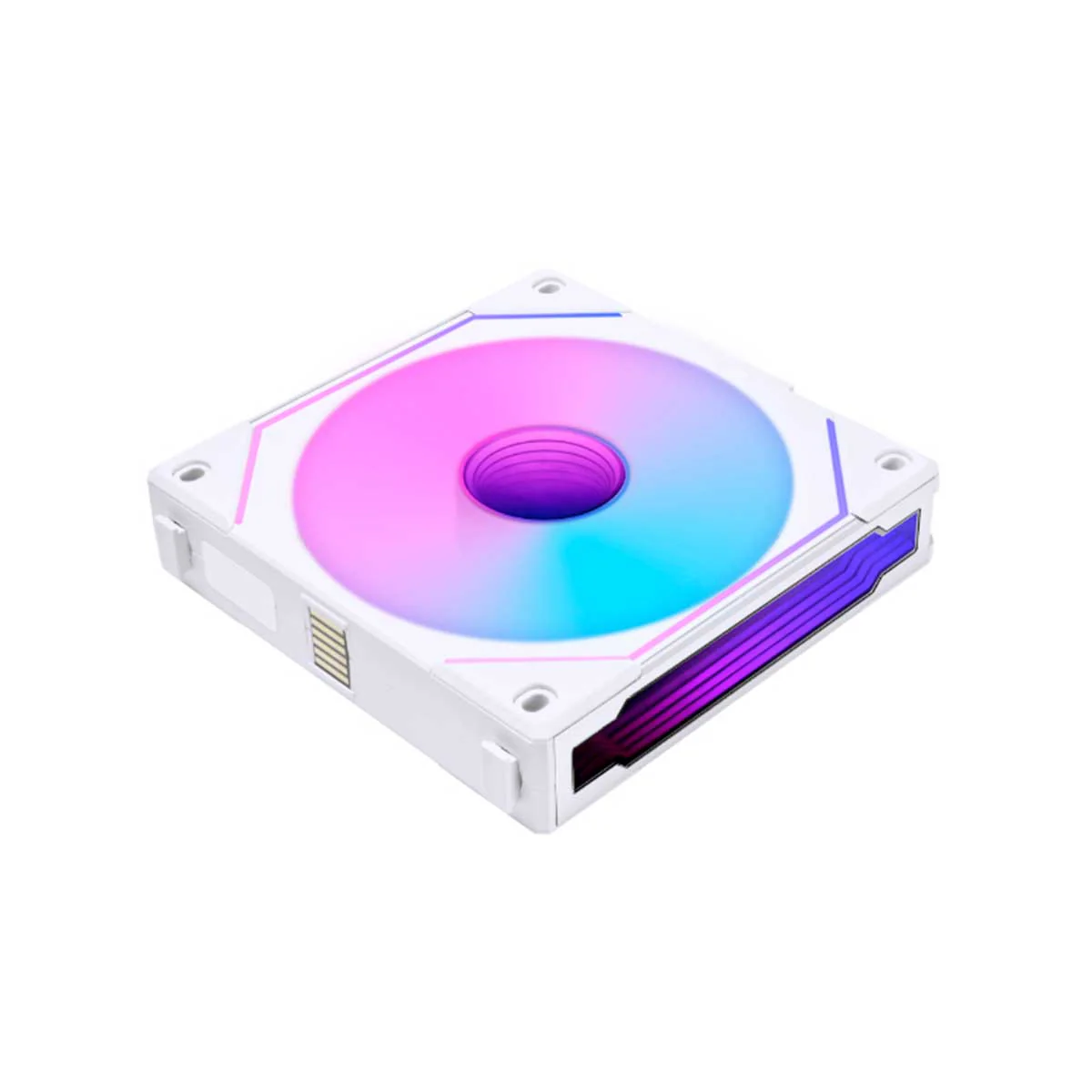 Lian Li Uni Fan SL-Infinity 120 RGB Revolutionized Daisy-Chain Reverse Blade Single Pack (UF-RSLIN120-1W) (White) - Image 3