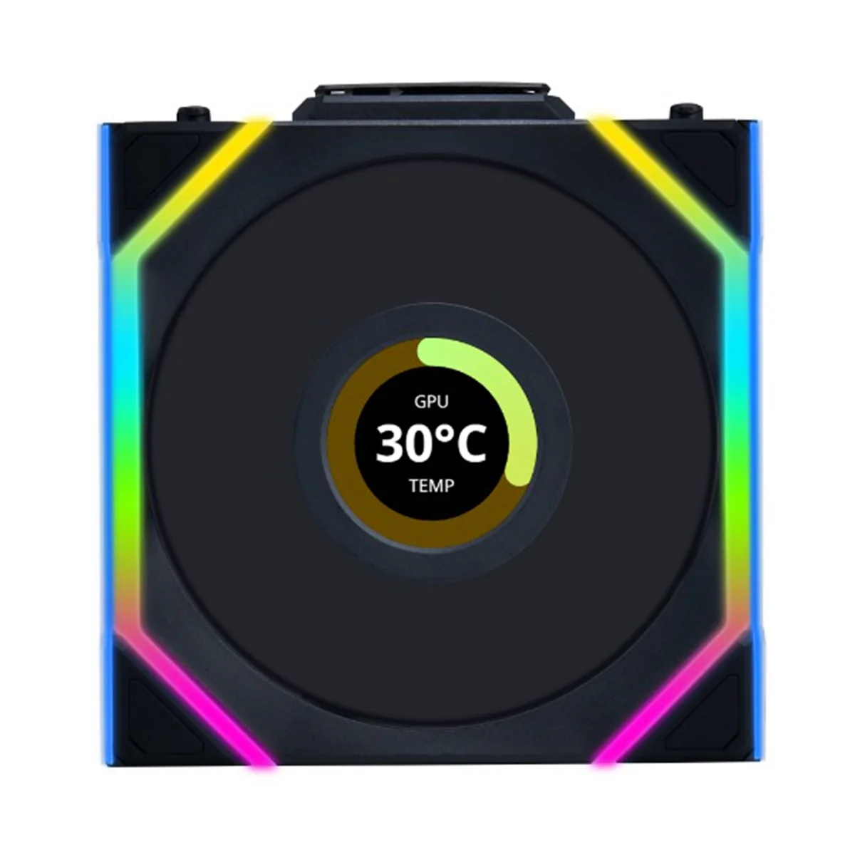 Lian Li Uni Fan SL Wireless LCD 120 ARGB Reverse Blade - Single Pack (Black, White) - Image 3