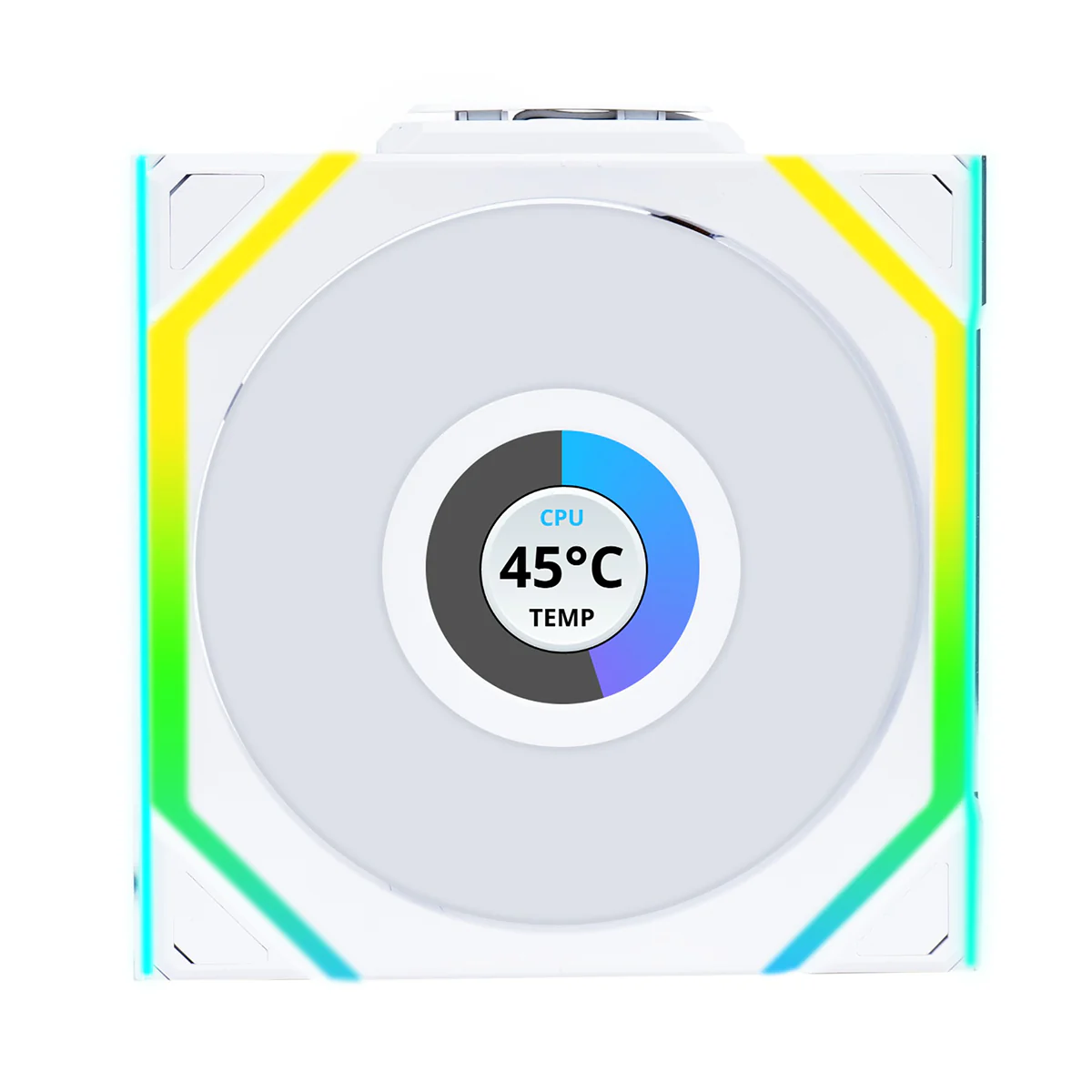 Lian Li Uni Fan SL Wireless LCD 120 ARGB Reverse Blade - Single Pack (Black, White) - Image 4