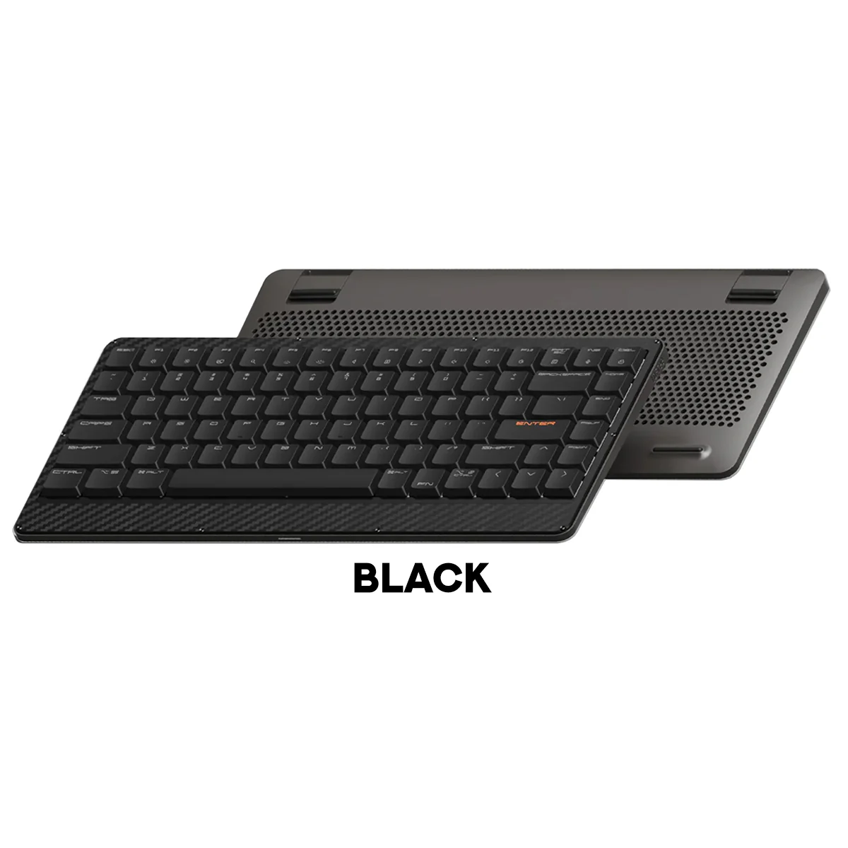 Lofree Edge 84 Key Dual Mode Low Profile Mechanical Keyboard (Black, Silver) - Image 2