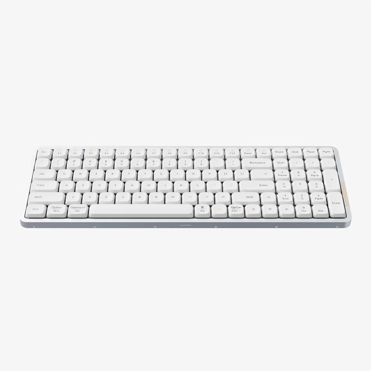 Lofree Flow 100 Keys Dual Mode Low Profile Mechanical Keyboard (Silver, Black) - Image 3